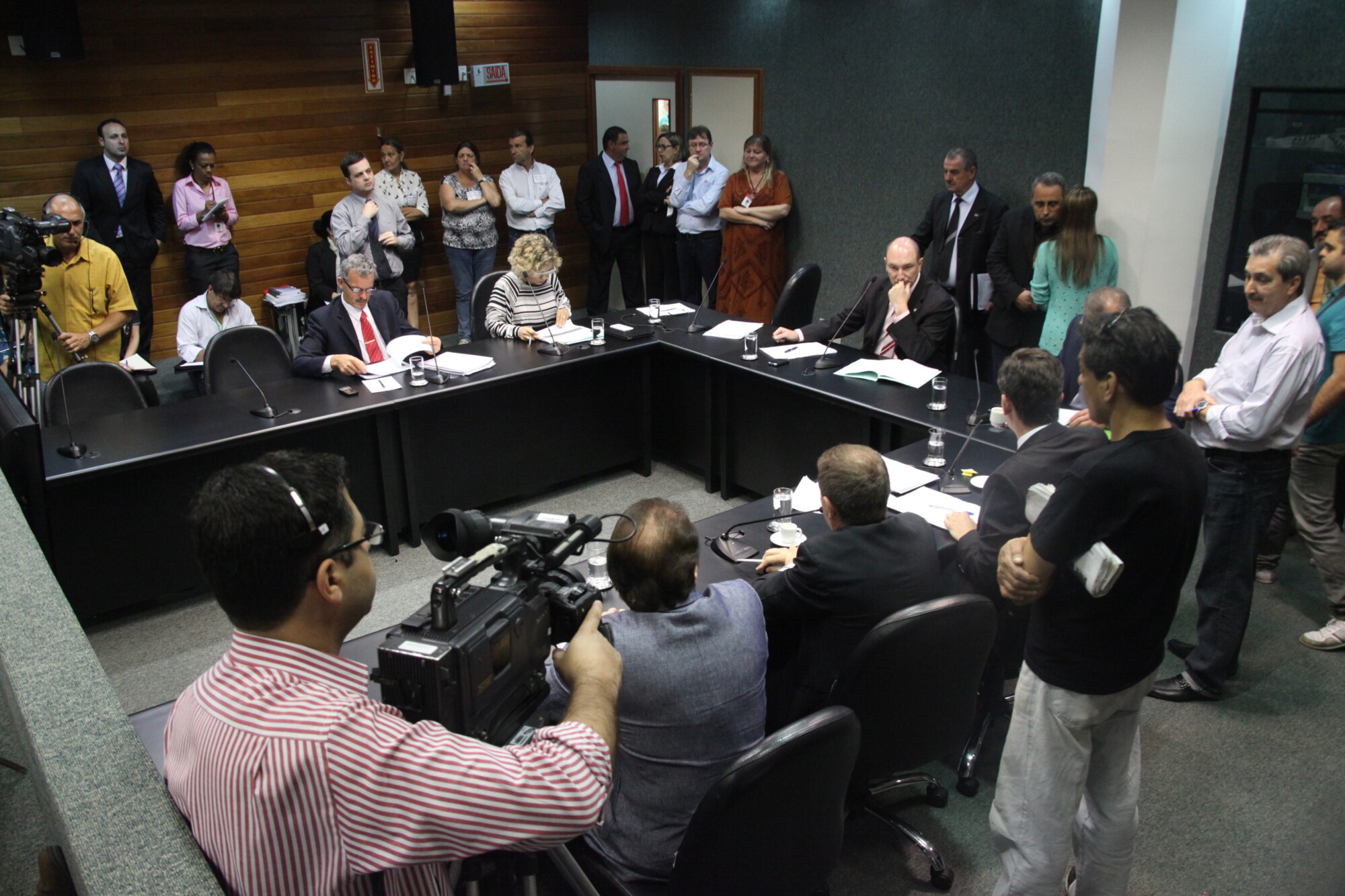 Reunião da Comissão de Constituição e Justiça. Foto: Fábio Queiroz/Agência AL