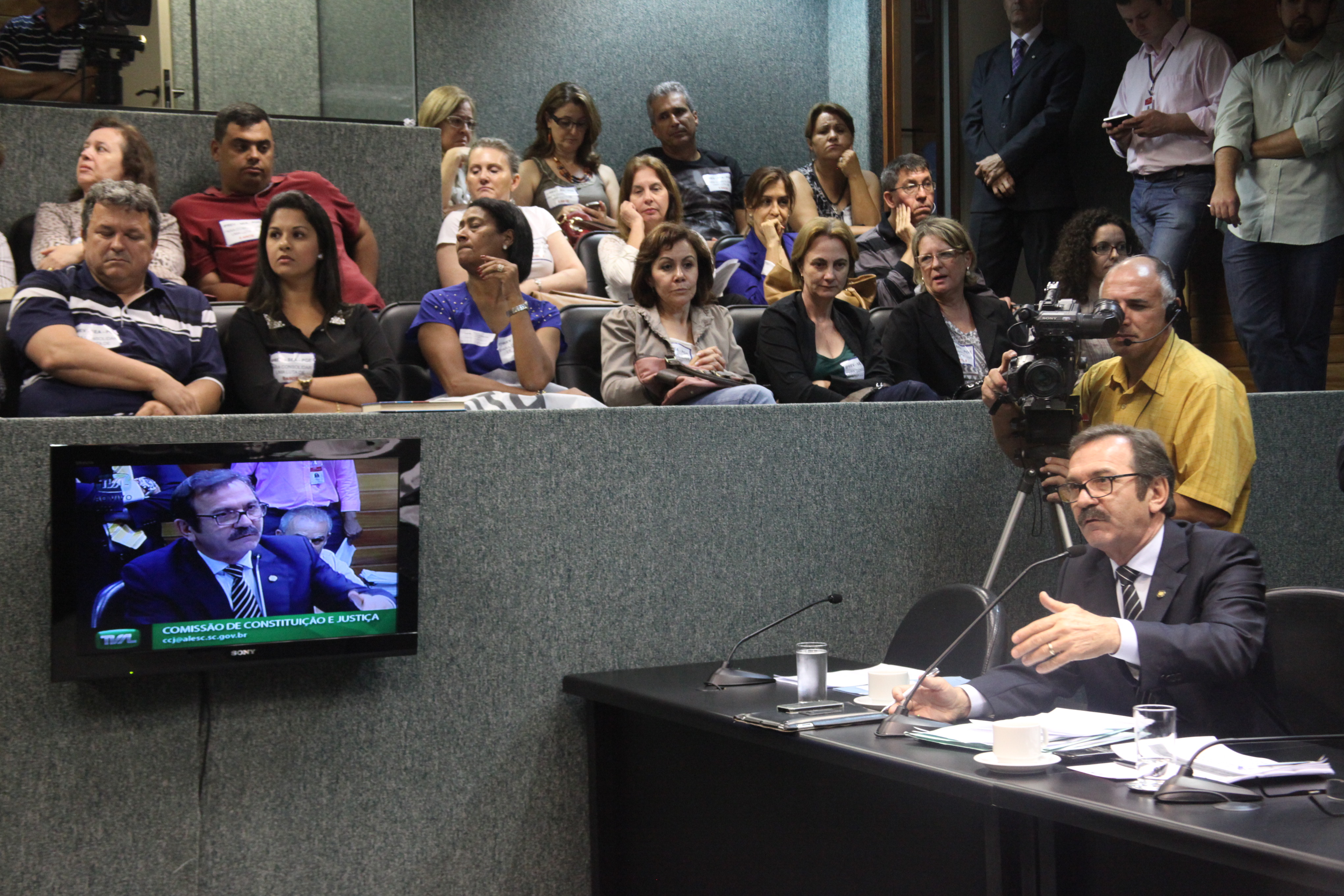 Reunião da Comissão de Constituição e Justiça. Foto: Leonardo Gonçalves / Agência AL
