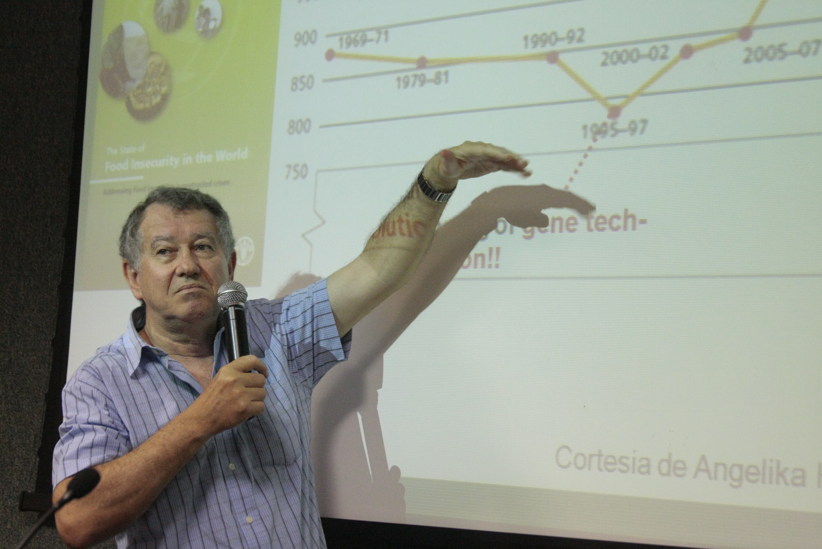 Seminário Produção Contemporânea de Alimentos. Palestrante Rubens Onofre Nodari. Foto: Fábio Queiroz  / Agência Alesc