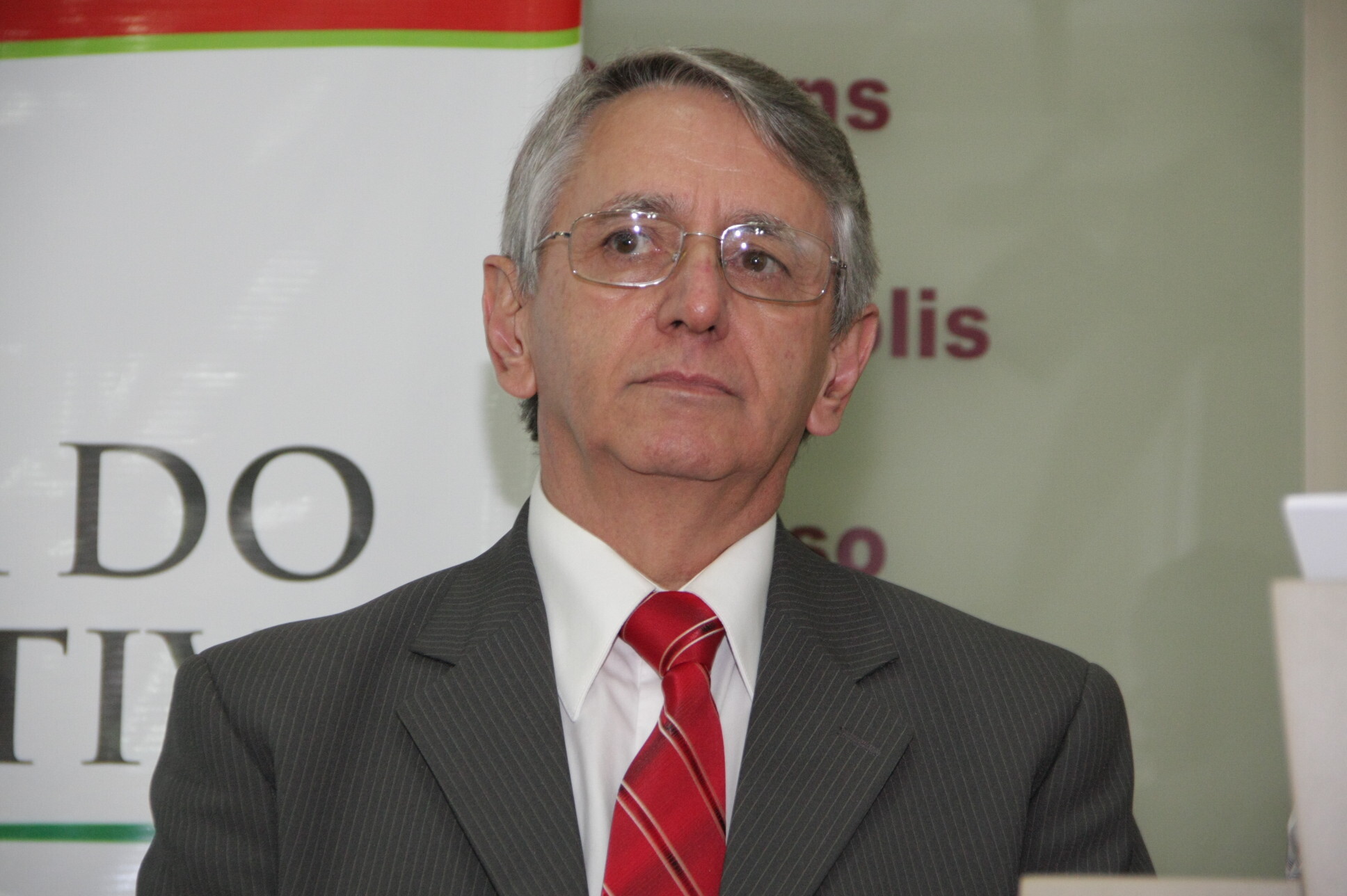 Professor Telmo Freitas Dutra - Curso de Capacitação Técnica realizado pela Escola do Legislativo. Foto: Pedro Squizatto Fernandes