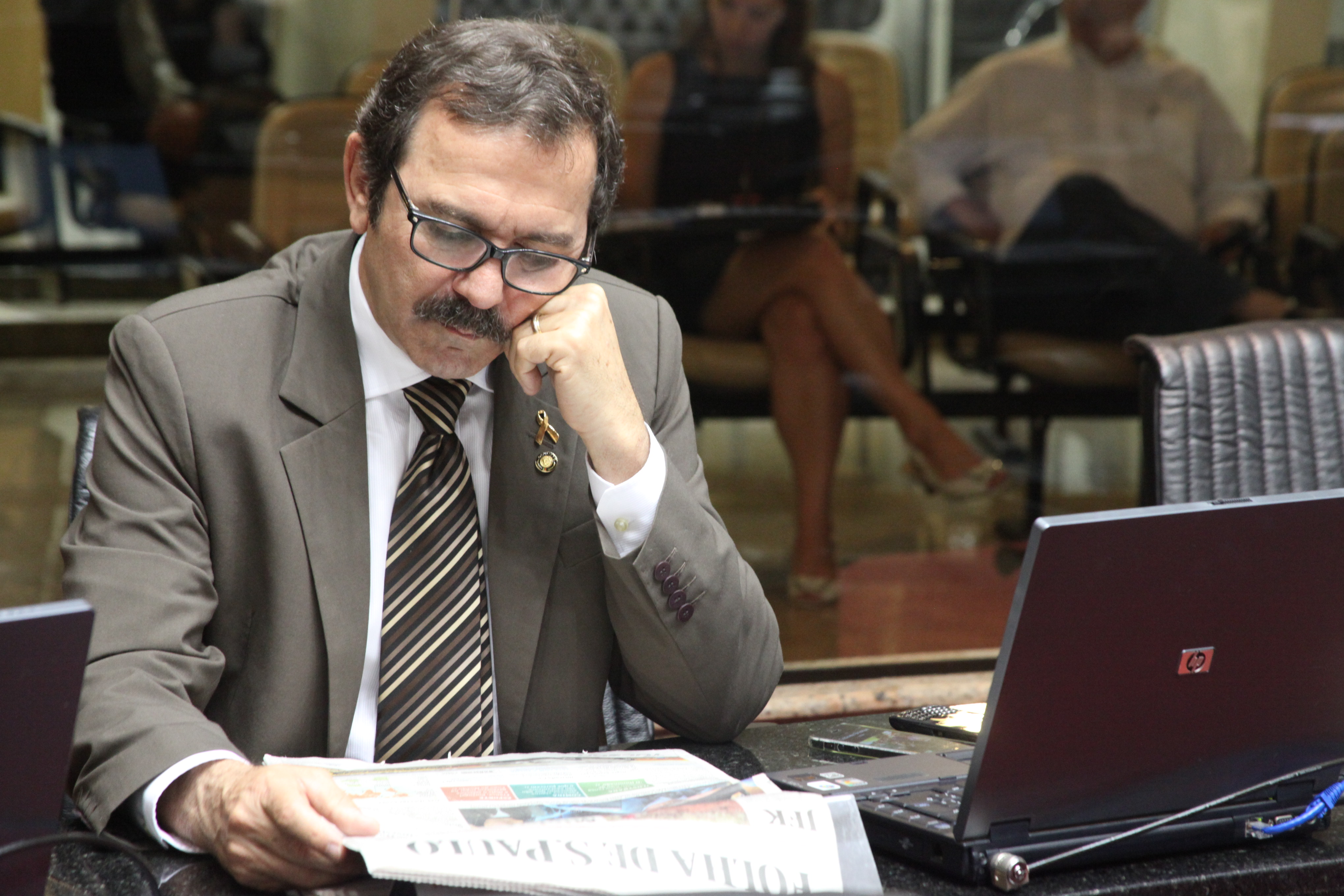 Deputado Serafim Venzon (PSDB). Sessão Ordinária. Foto: Leonardo Gonçalves / Agência AL