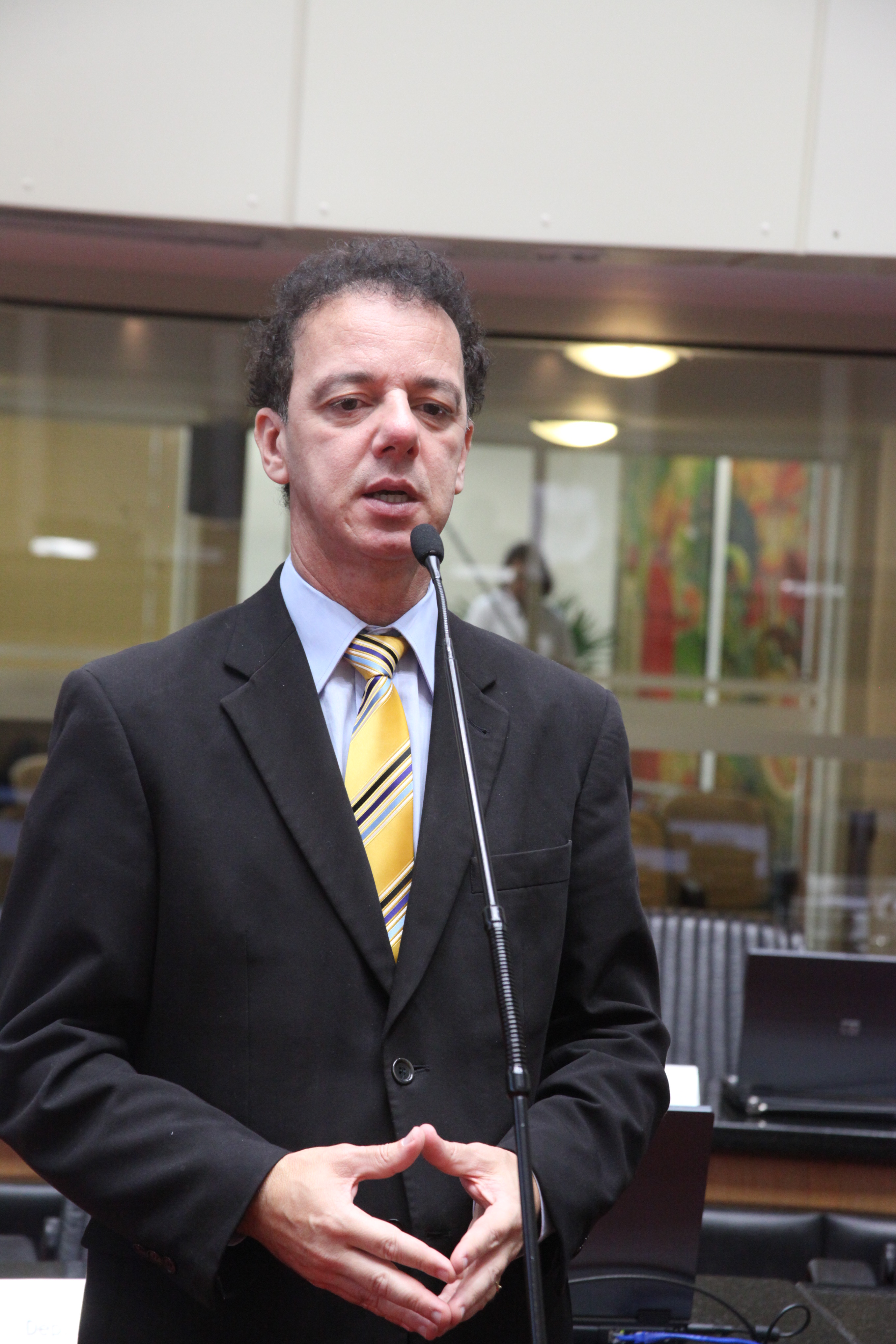 Deputado Ismael dos Santos (PSD). Sessão Ordinária. Foto: Leonardo Gonçalves / Agência AL