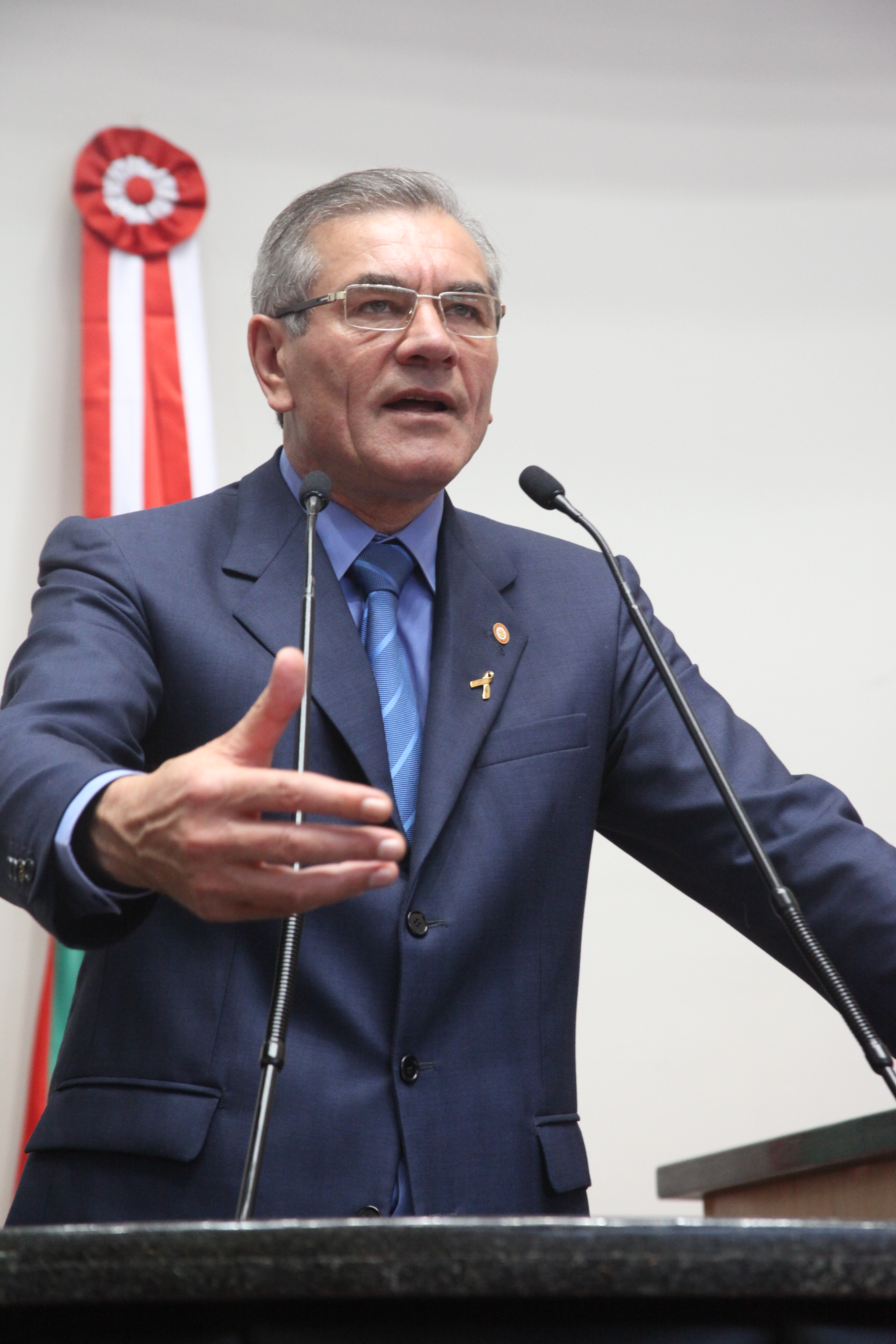 Deputado Silvio Dreveck (PP). Sessão Ordinária. Foto: Leonardo Gonçalves / Agência AL