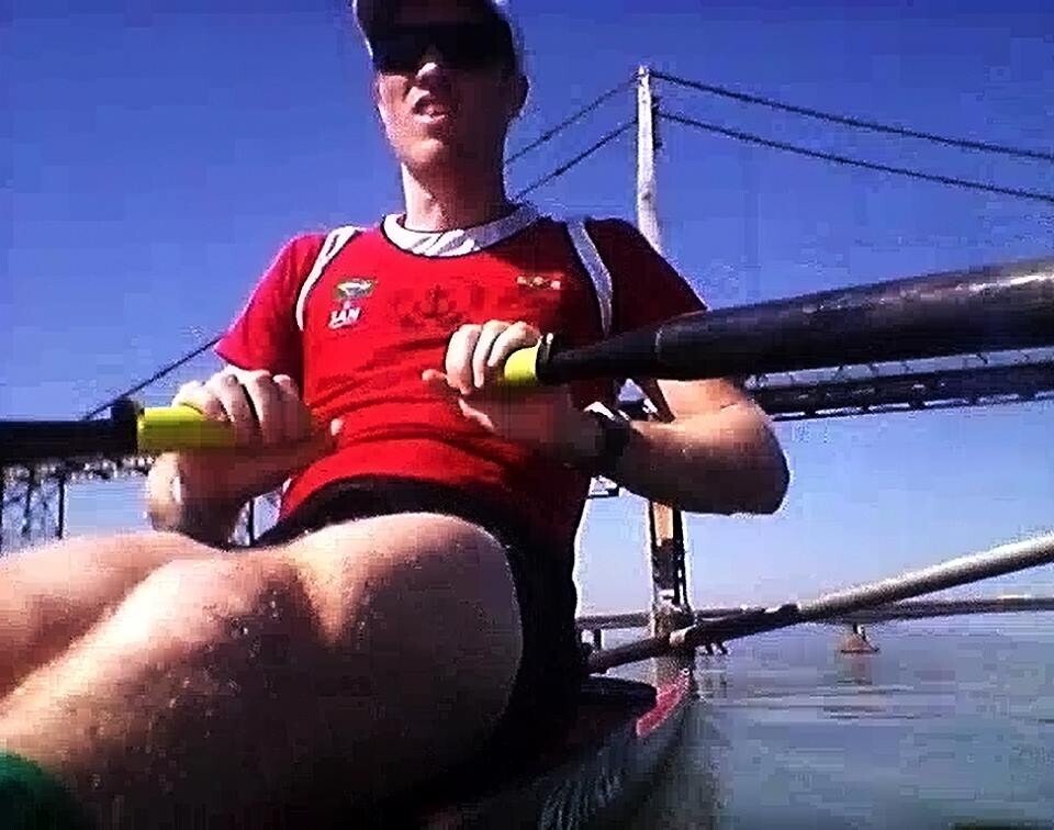 Anderson Feyh, campeão no remo pelo Clube Náutico Martinelli, defende Florianópolis nos JASC 2013