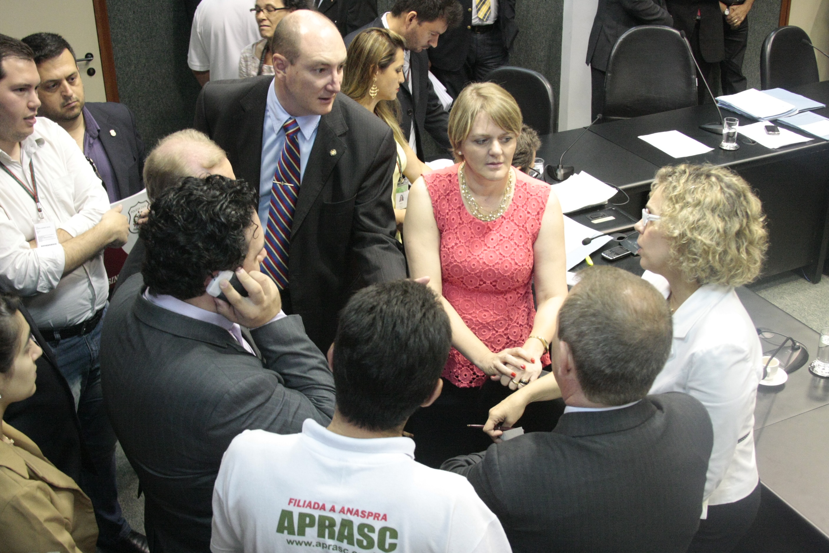 Reunião da Comissão de Constituição e Justiça. Foto: Fábio Queiroz / Agência AL
