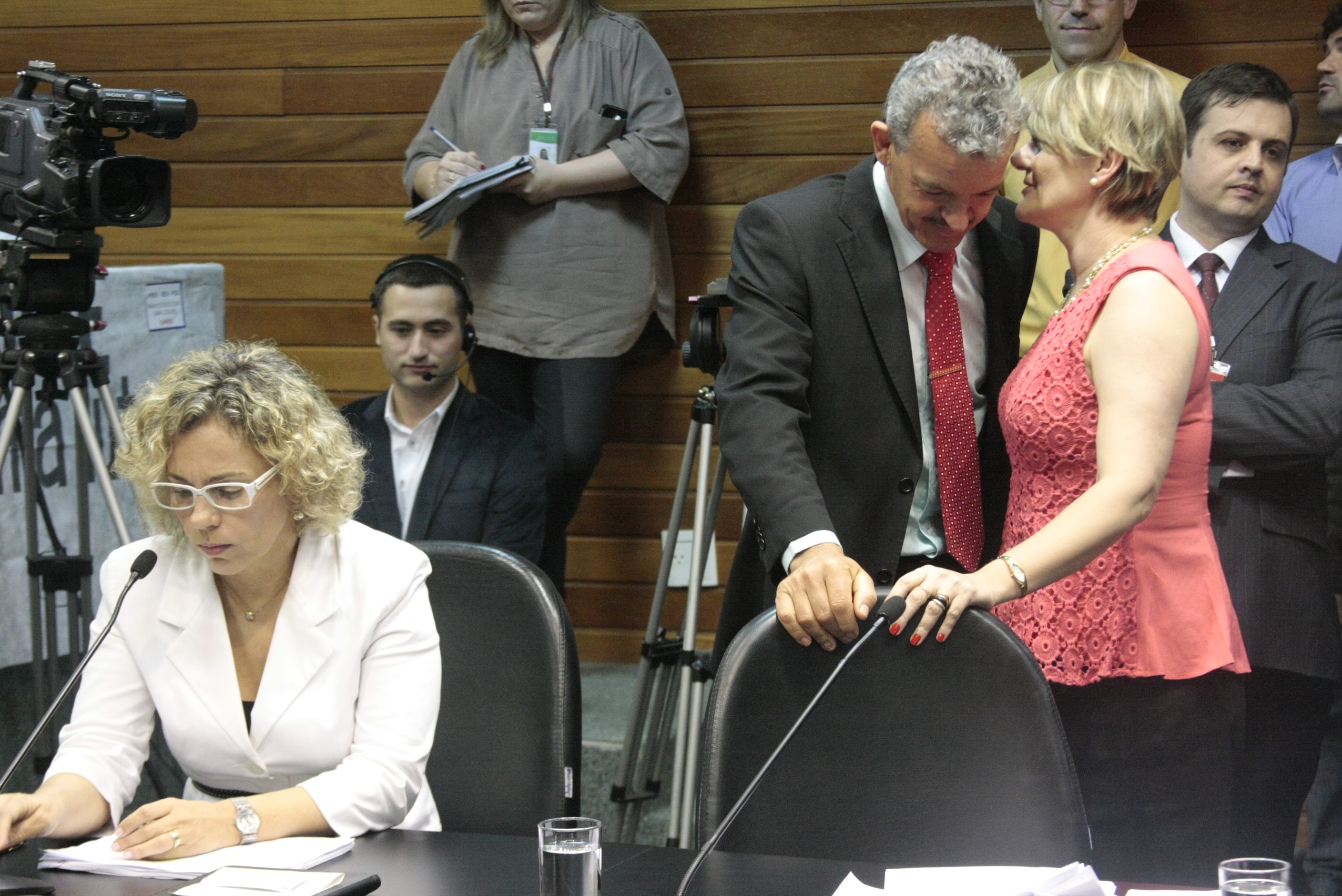 Reunião da Comissão de Constituição e Justiça. Foto: Fábio Queiroz / Agência AL