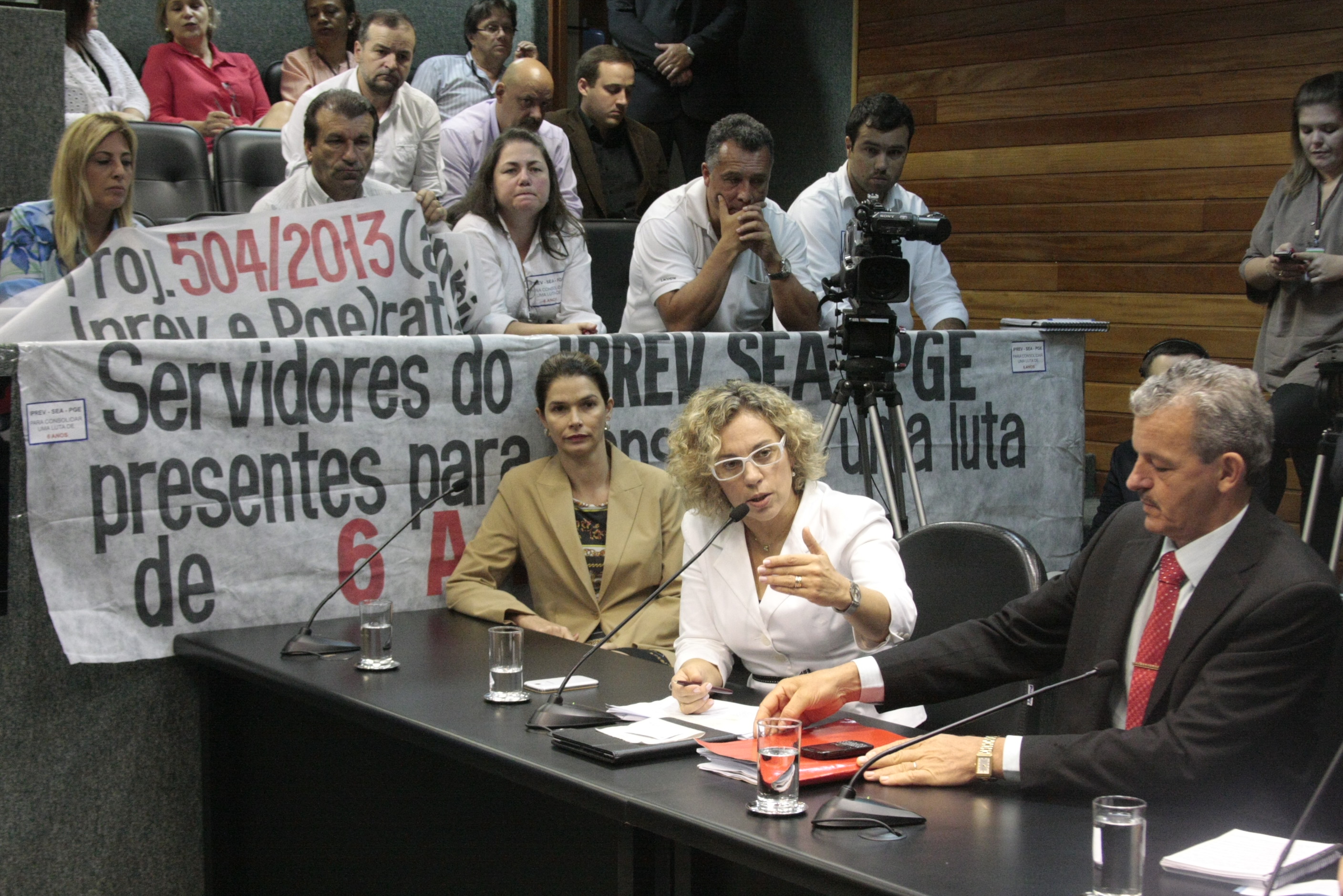 Reunião da Comissão de Constituição e Justiça. Foto: Fábio Queiroz / Agência AL