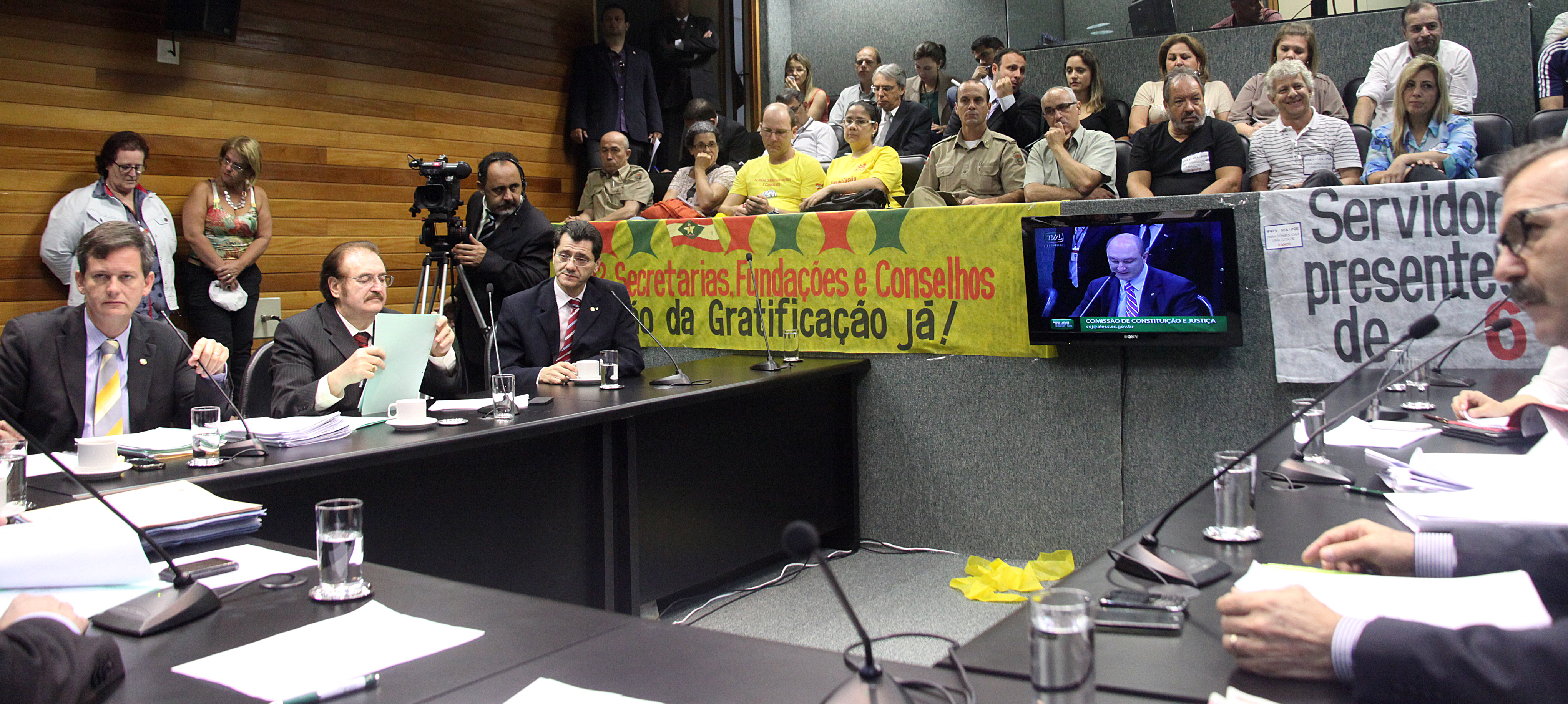 Reunião da Comissão de Constituição e Justiça. Foto: Leonardo Gonçalves/ Agência AL