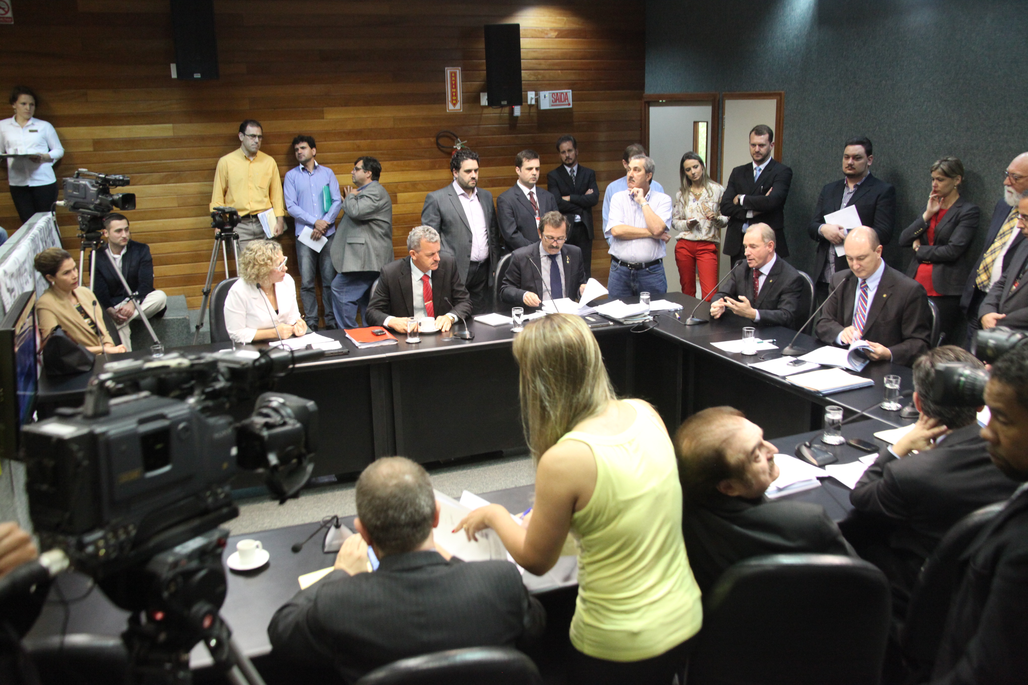 Reunião da Comissão de Constituição e Justiça. Foto: Leonardo Gonçalves/ Agência AL