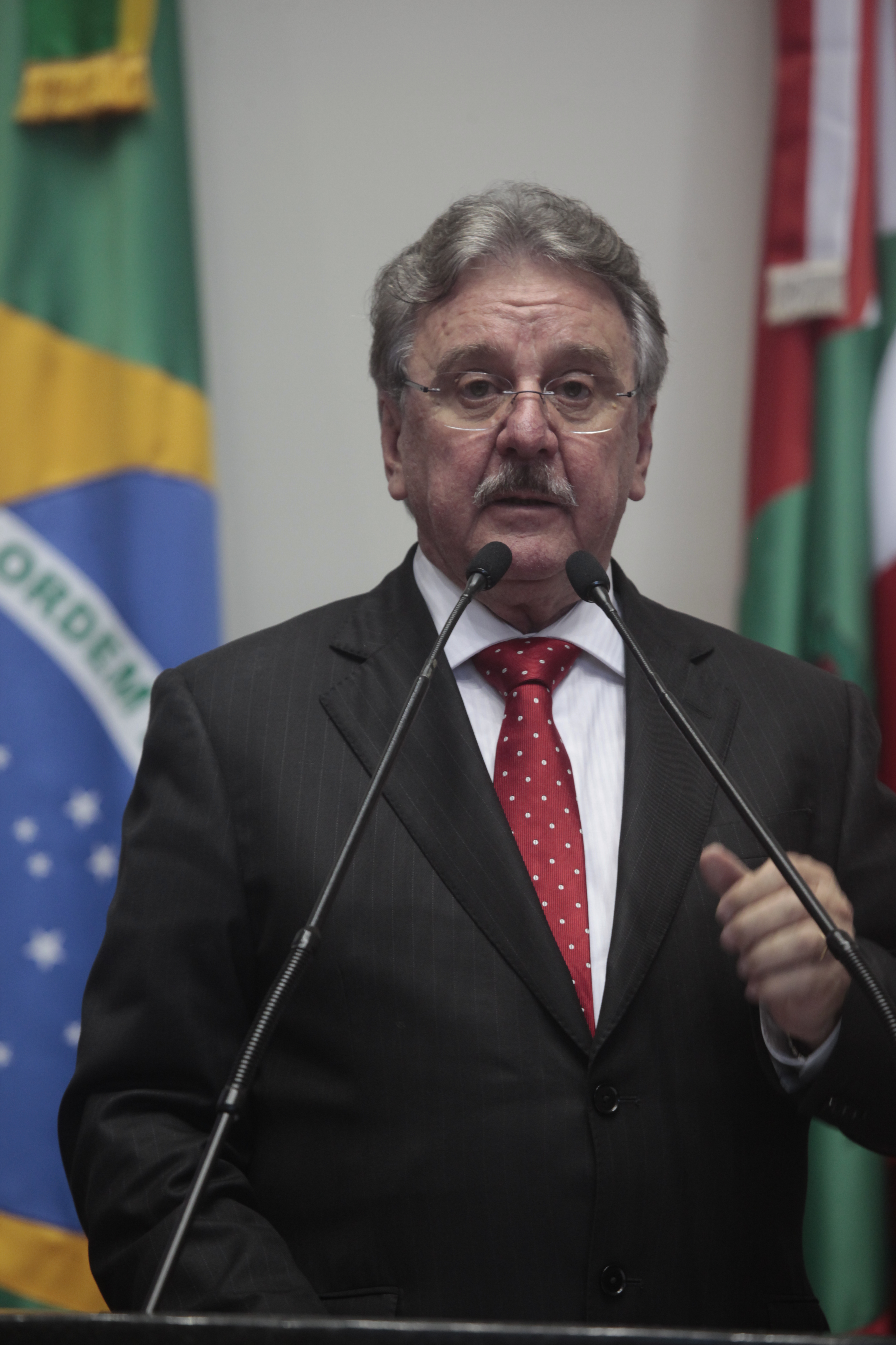 Sessão Ordinária - Plenário Osni Régis. Deputado Moacir Sopelsa (PMDB)  Foto: Carlos Kilian/ Agência AL