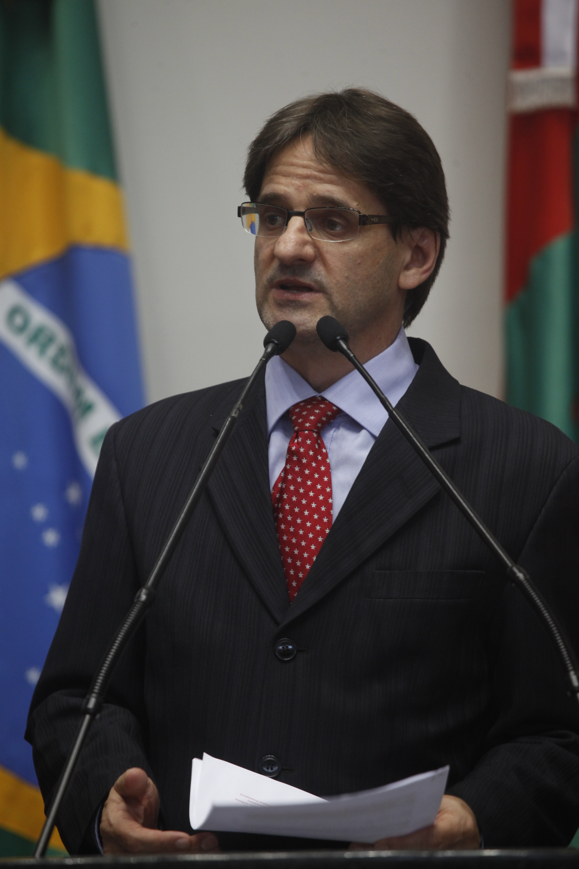 Sessão Ordinária - Plenário Osni Régis. Deputado Neodi Saretta (PT).  Foto: Carlos Kilian/ Agência AL