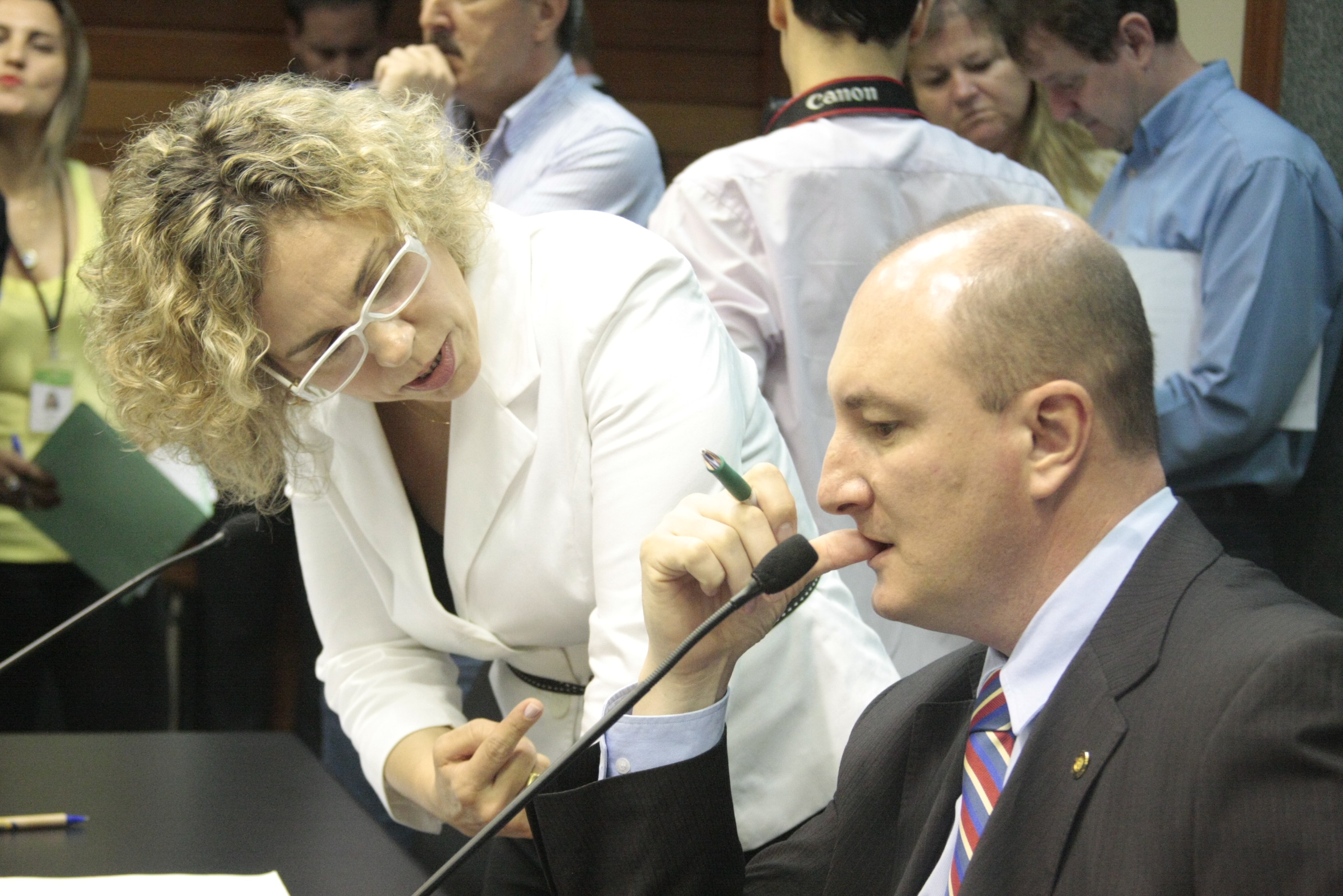 Reunião da Comissão de Constituição e Justiça. Foto: Fábio Queiroz / Agência AL