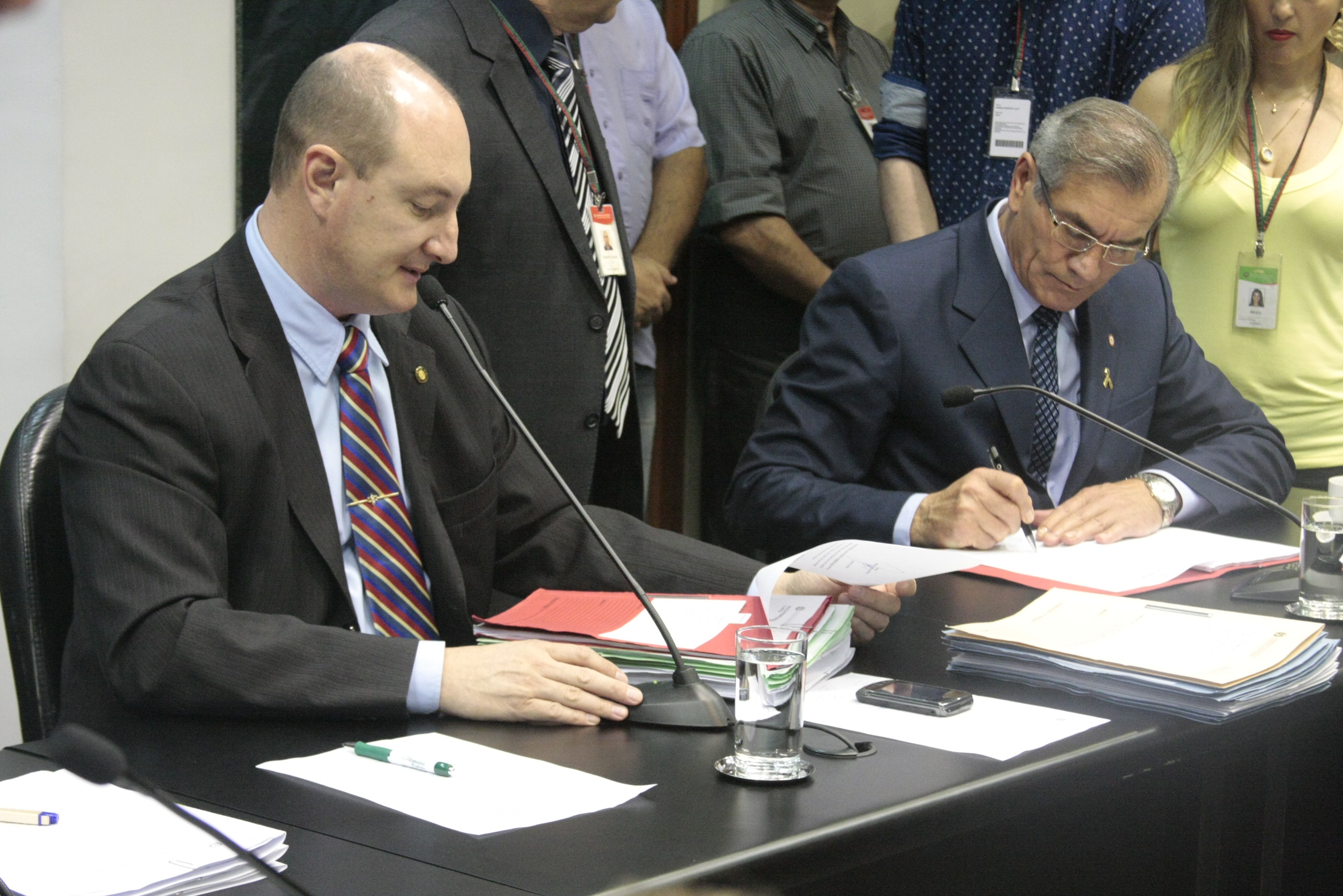 Reunião da Comissão de Constituição e Justiça. Foto: Fábio Queiroz / Agência AL