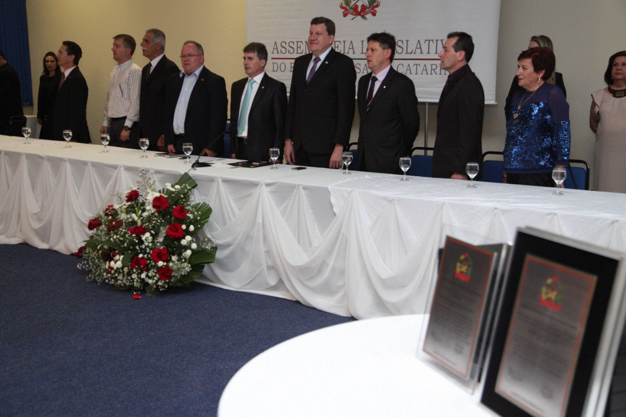 Homenagem do Parlamento destaca conquista da Chapecoense