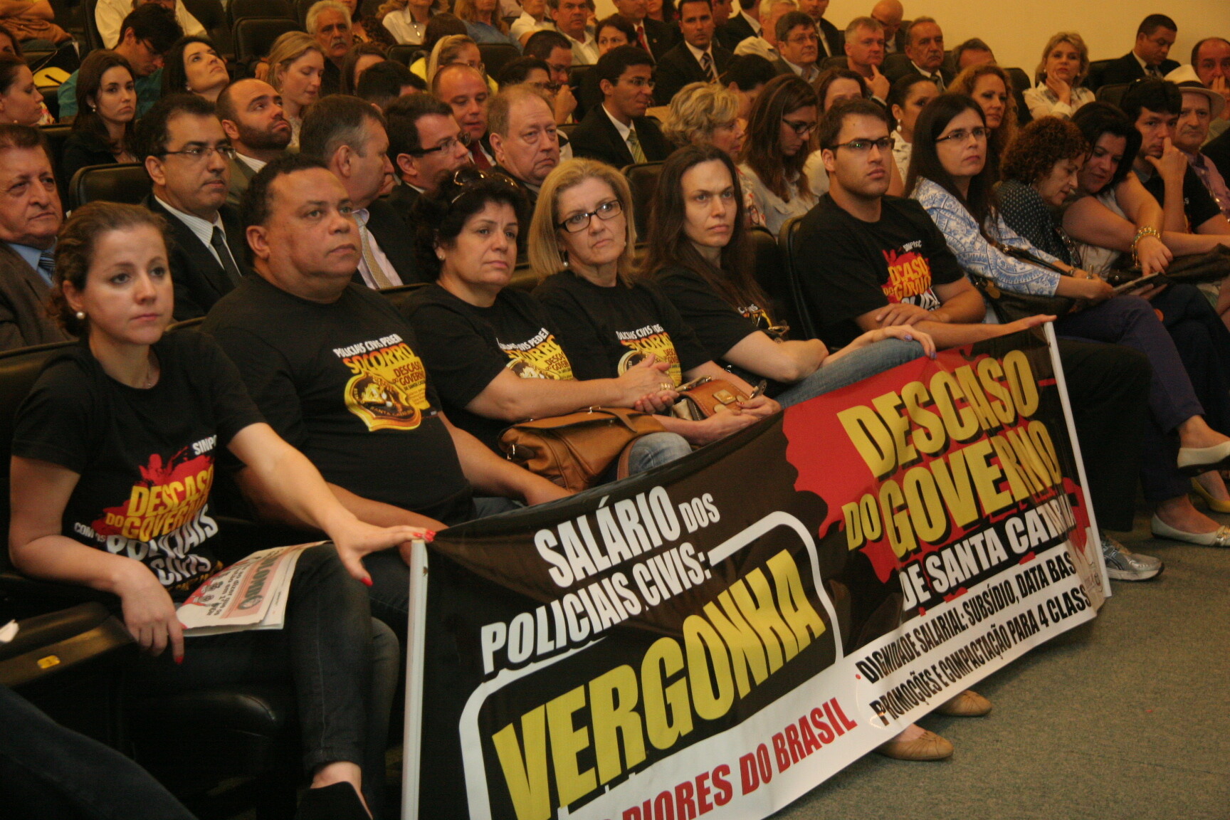 Audiência Pública - Debate sobre projetos de lei complementares da Polícia Civil e Militar. Foto: Eduardo Guedes de Oliveira/Agência AL.