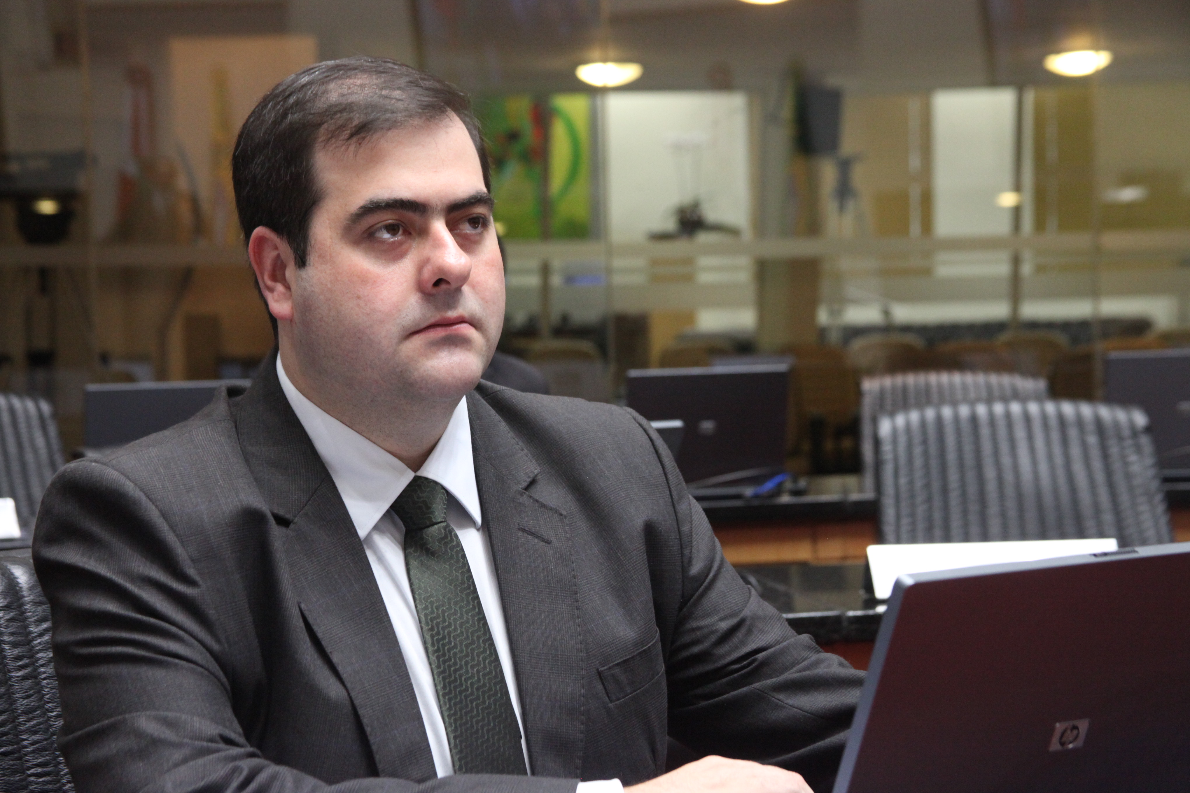 Deputado Carlos Chiodini (PMDB). Sessão Ordinária. Foto: Leonardo Gonçalves / Agência AL
