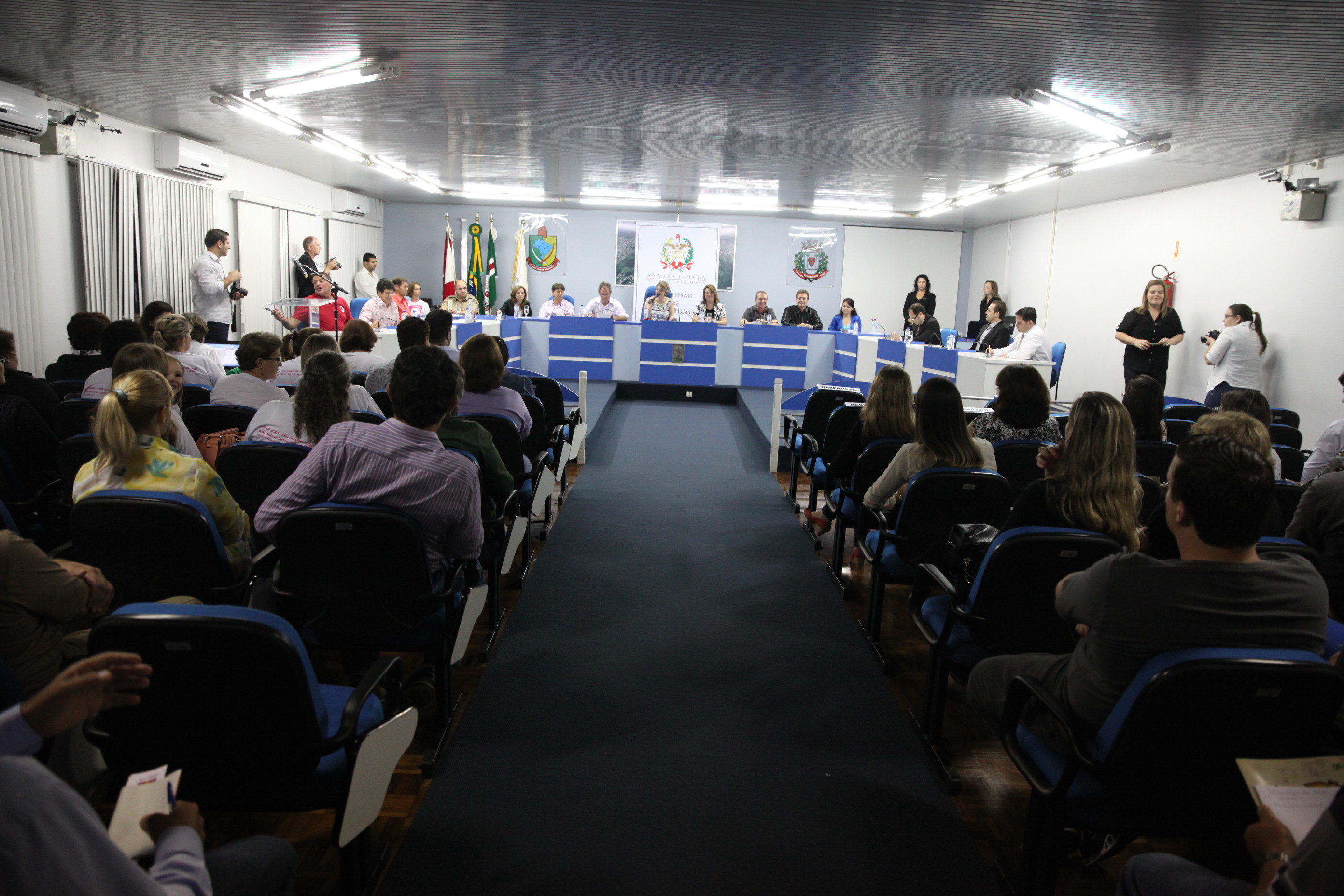 Audiência Pública - São Miguel do Oeste - Foto: Lucas Gabriel Diniz / Agência AL