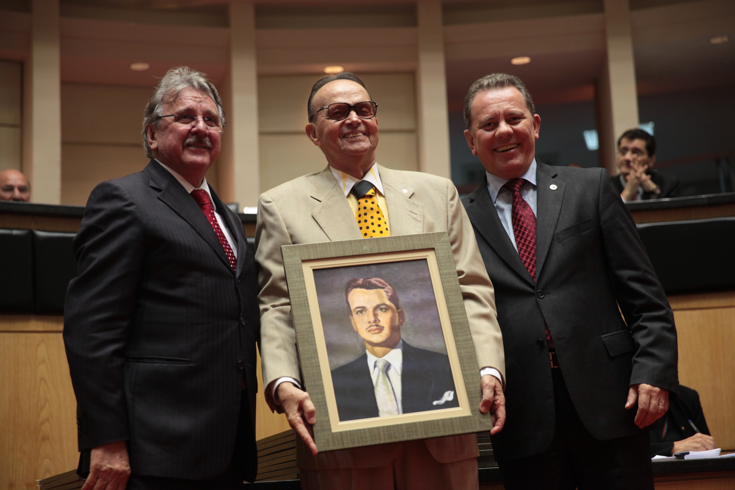 Deputado PAULO KONDER BORNHAUSEN recebe homenagem como Presidente na 3ª Legislatura – 1956