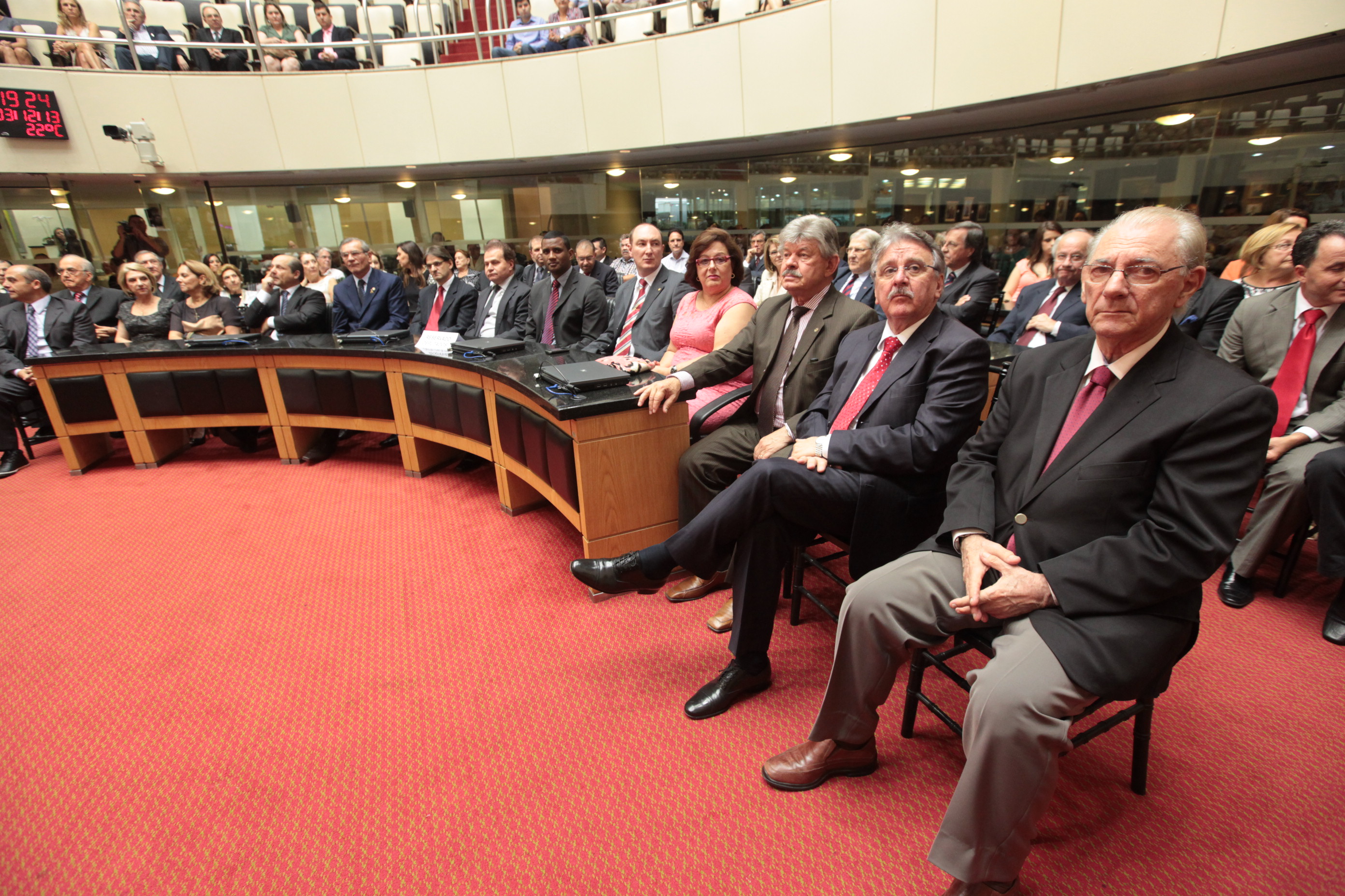 Homenagem aos Ex-Presidentes da Assembleia Legislativa de Santa Catarina - Foto: Lucas Gabriel Diniz
