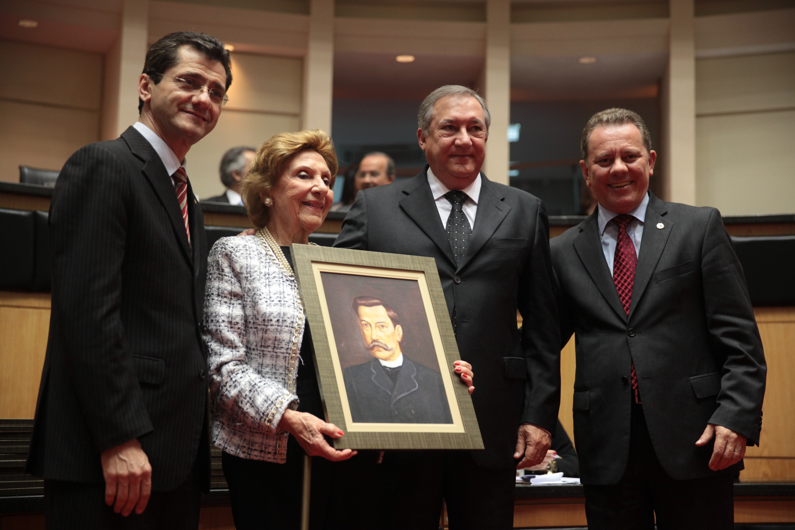Ivone Tolentino Pereira, 91 anos, recebe homenagem pelo avô, deputado FRANCISCO TOLENTINO VIEIRA DE SOUZA – Presidente na 1ª Legislatura – 1891 in memoriam