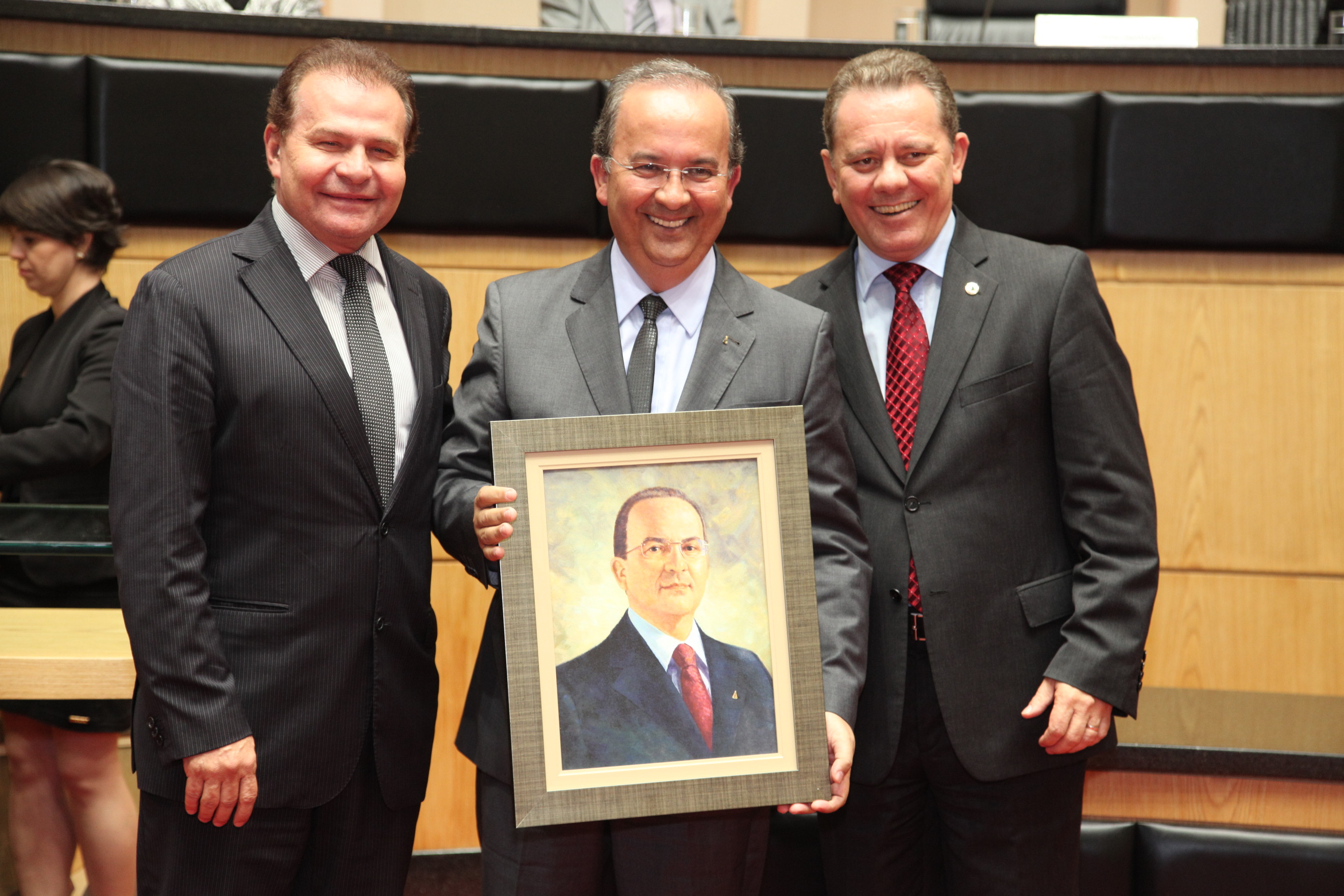Deputado JORGINHO DOS SANTOS MELLO recebe homenagem como Presidente na 16ª Legislatura – 2009