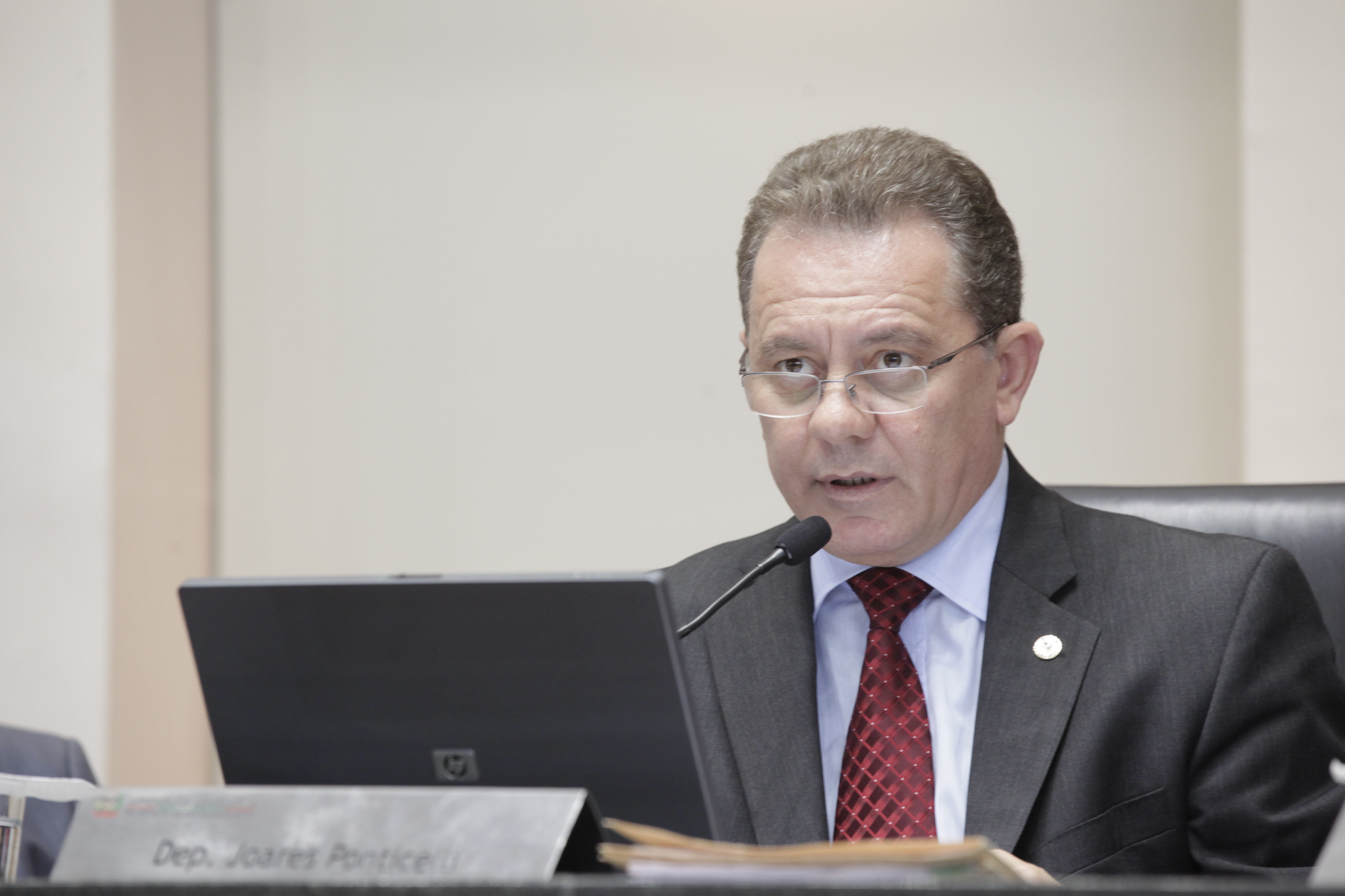Sessão Plenária - Deputado Joares Ponticelli  (PP) - Foto Carlos Kilian / Agência AL