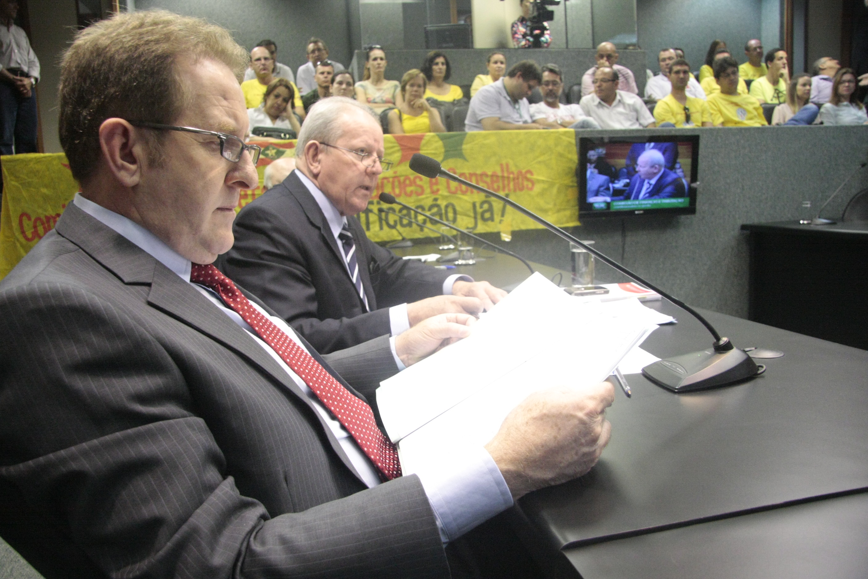 Reunião da Comissão de Finanças e Tributação. Foto: Fábio Queiroz / Agência AL