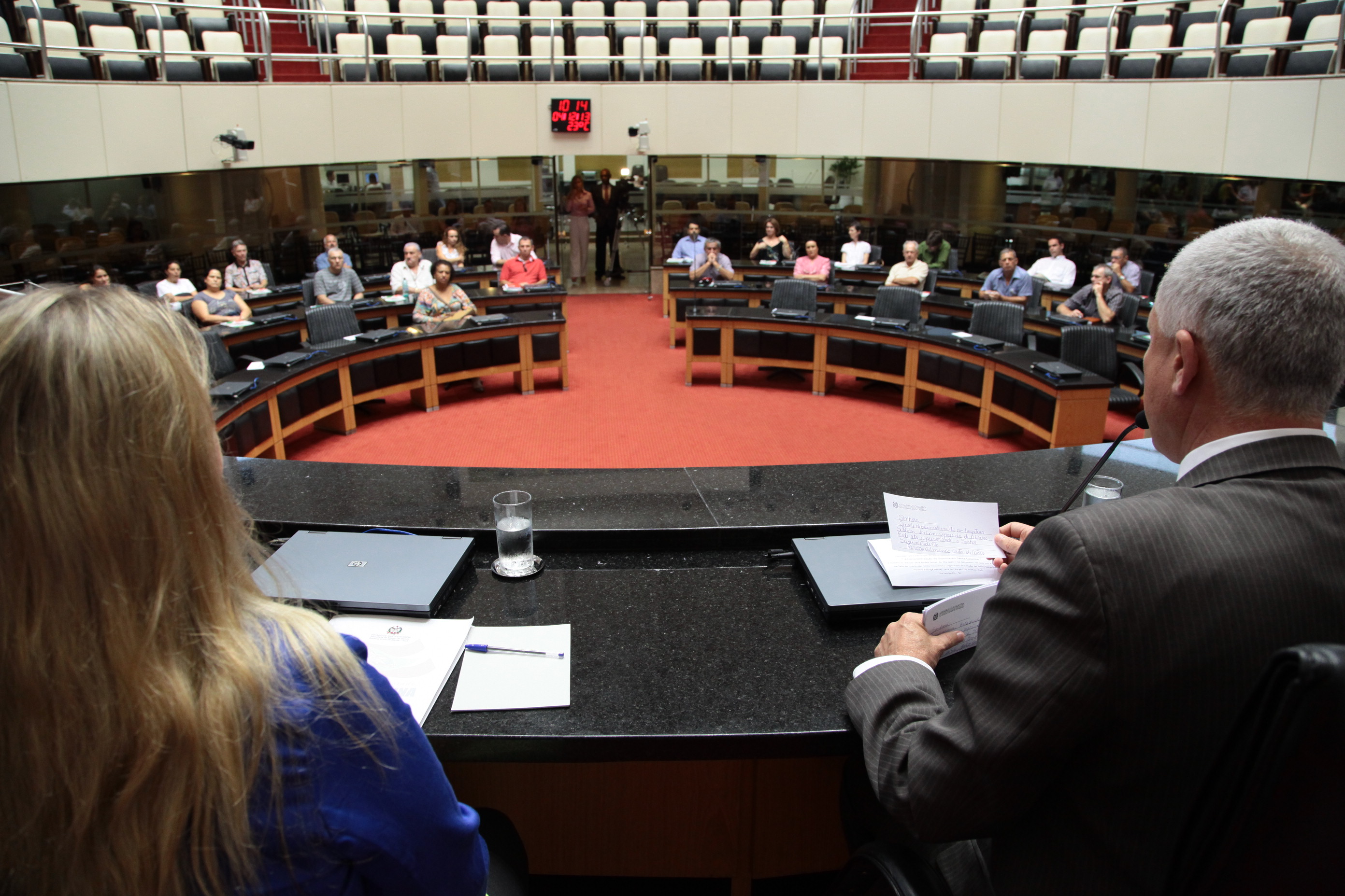 Audiência Pública que tratará sobre a Conscientização da Ostomia em Santa Catarina. Foto: Miriam Zomer/Agência AL