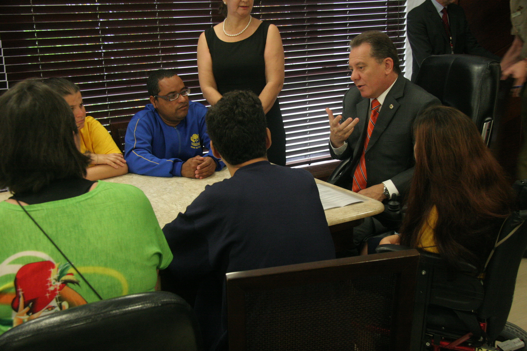 Reunião com Autodefensores das Apaes. Foto: Eduardo Guedes de Oliveira / Agência AL