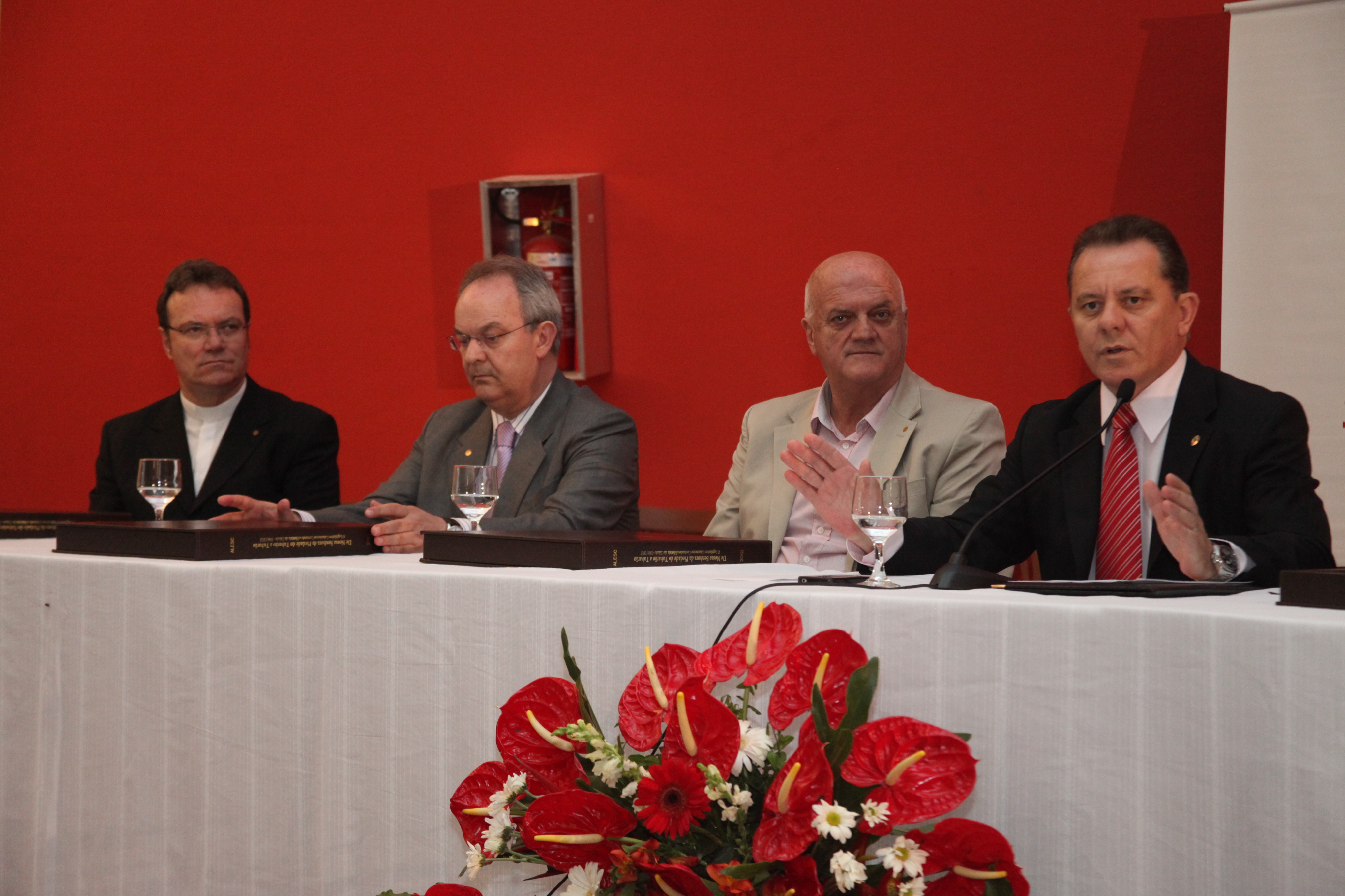 Sessão Solene do lançamento do Livro: De Nossa Senhora da Piedade do Tubarão a Tubarão. Foto: Fábio Queiroz / Agência AL