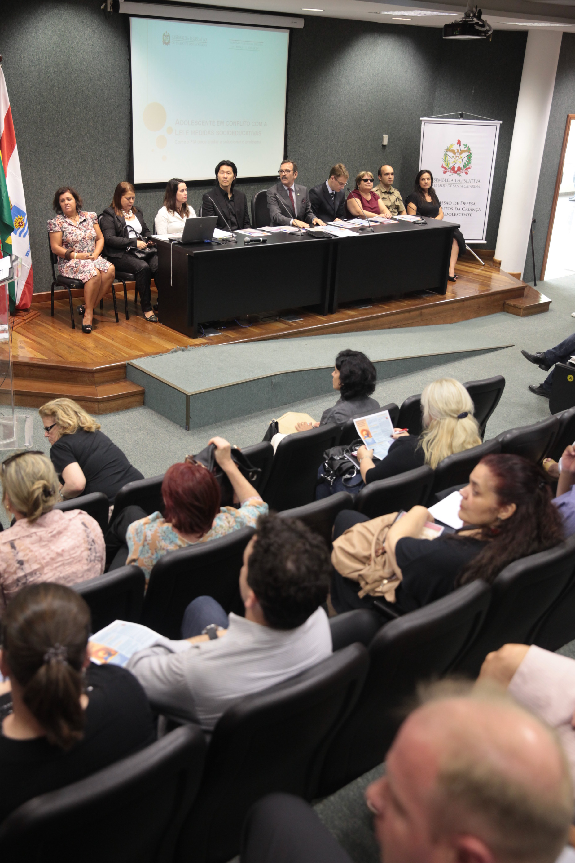 Audiência Pública da Comissão de Defesa dos Direitos da Criança e do Adolescente. Foto: Lucas Gabriel Diniz / Agência AL