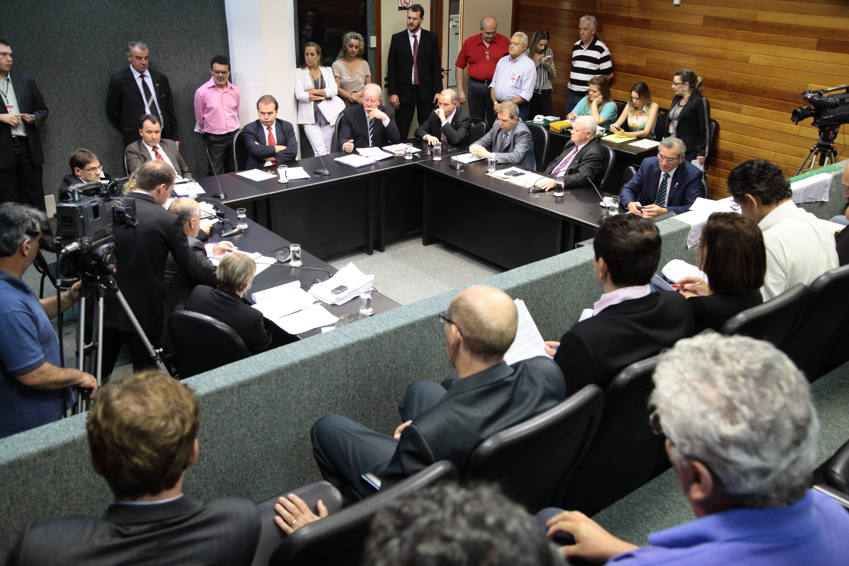 Reunião Conjuntas das Comissões. Foto: Miriam Zomer/ Agência AL
