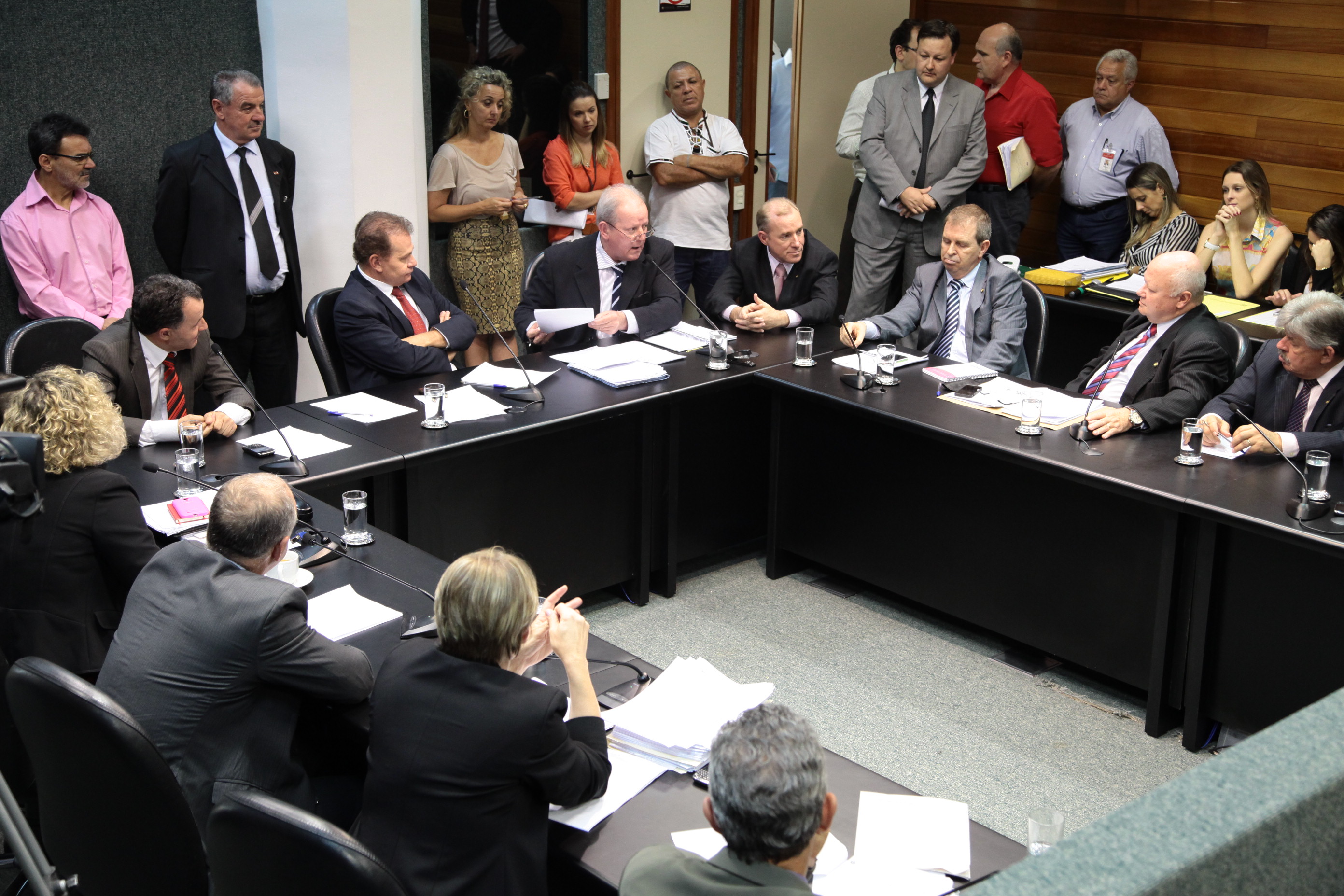 Reunião Conjuntas das Comissões. Foto: Miriam Zomer/ Agência AL