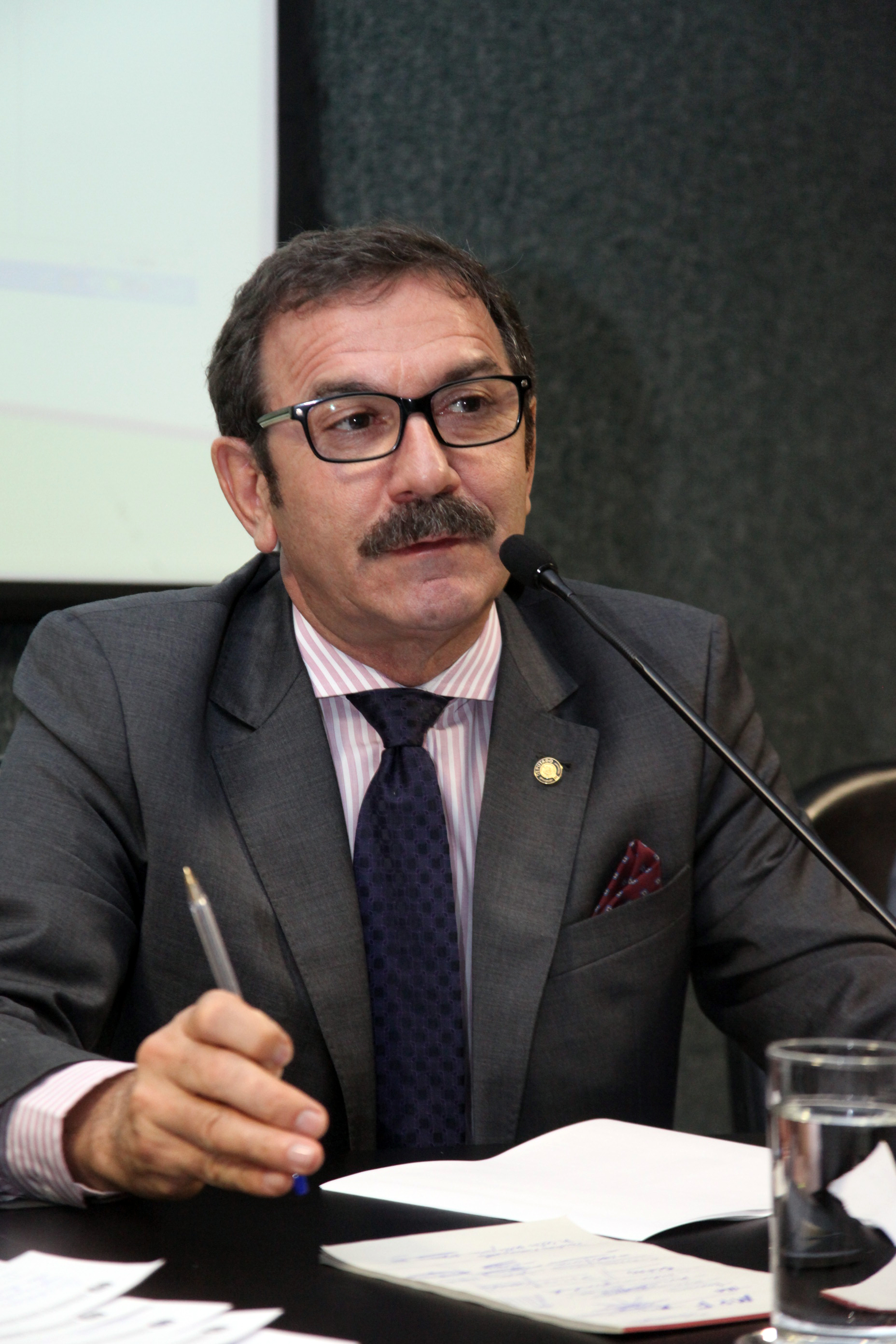 Deputado Serafim Venzon (PSDB). Audiência Pública - Relatório de Gestão do SUS pela SES. Foto: Leonardo Gonçalves / Agência AL