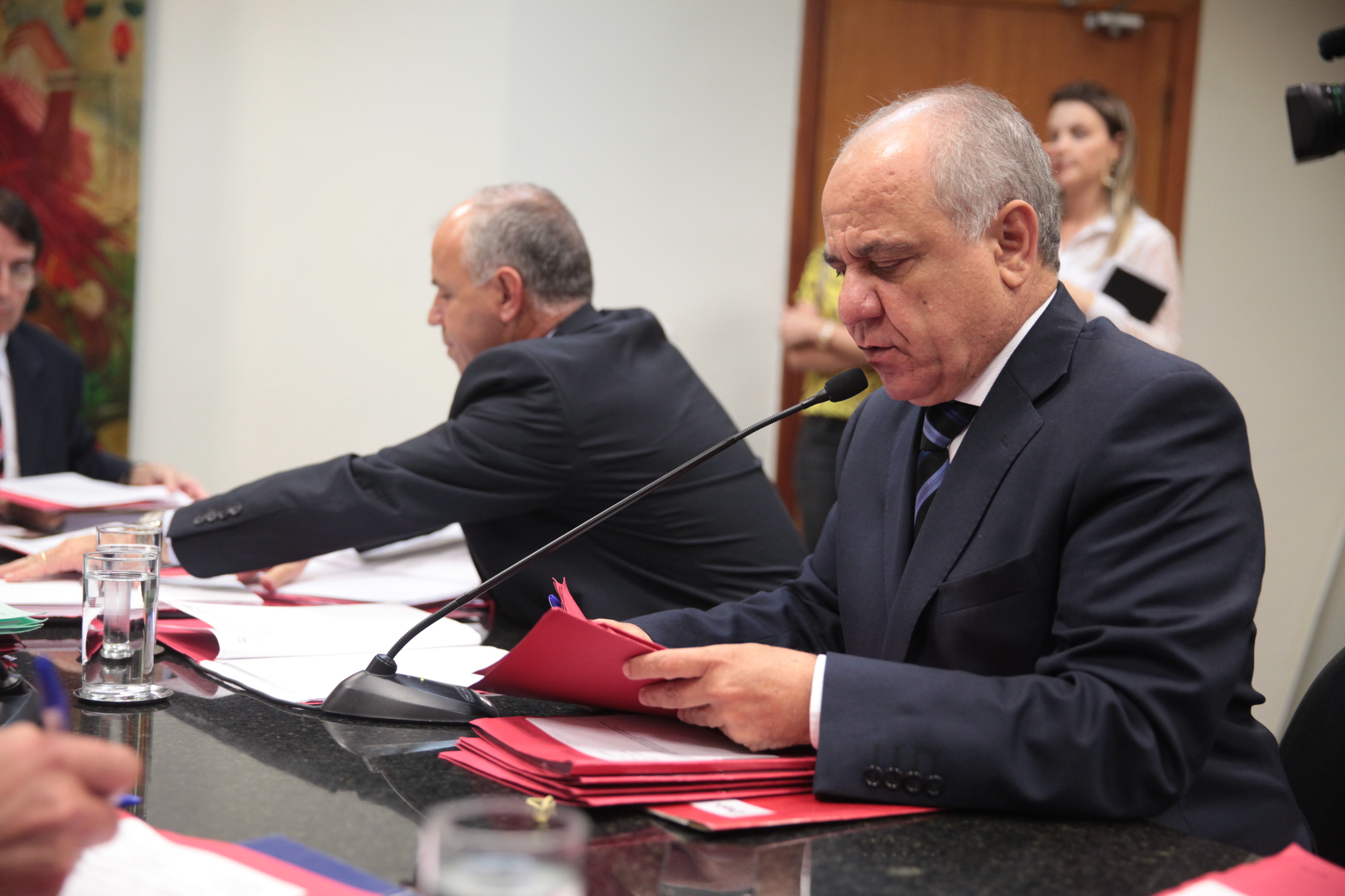 Reunião da Comissão de Educação - Foto: Lucas Gabriel Diniz / Agência AL