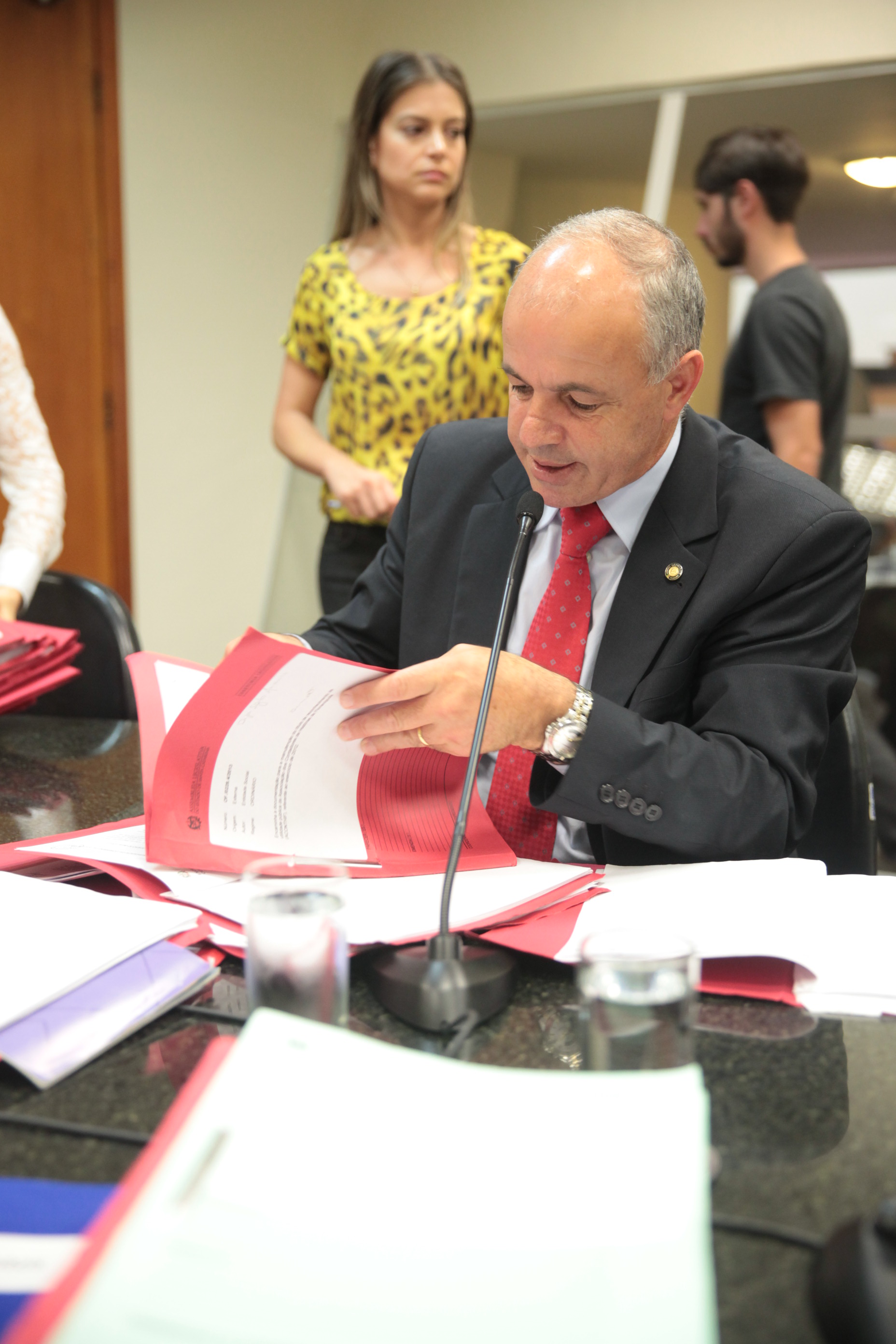 Reunião da Comissão de Educação - Foto: Lucas Gabriel Diniz / Agência AL