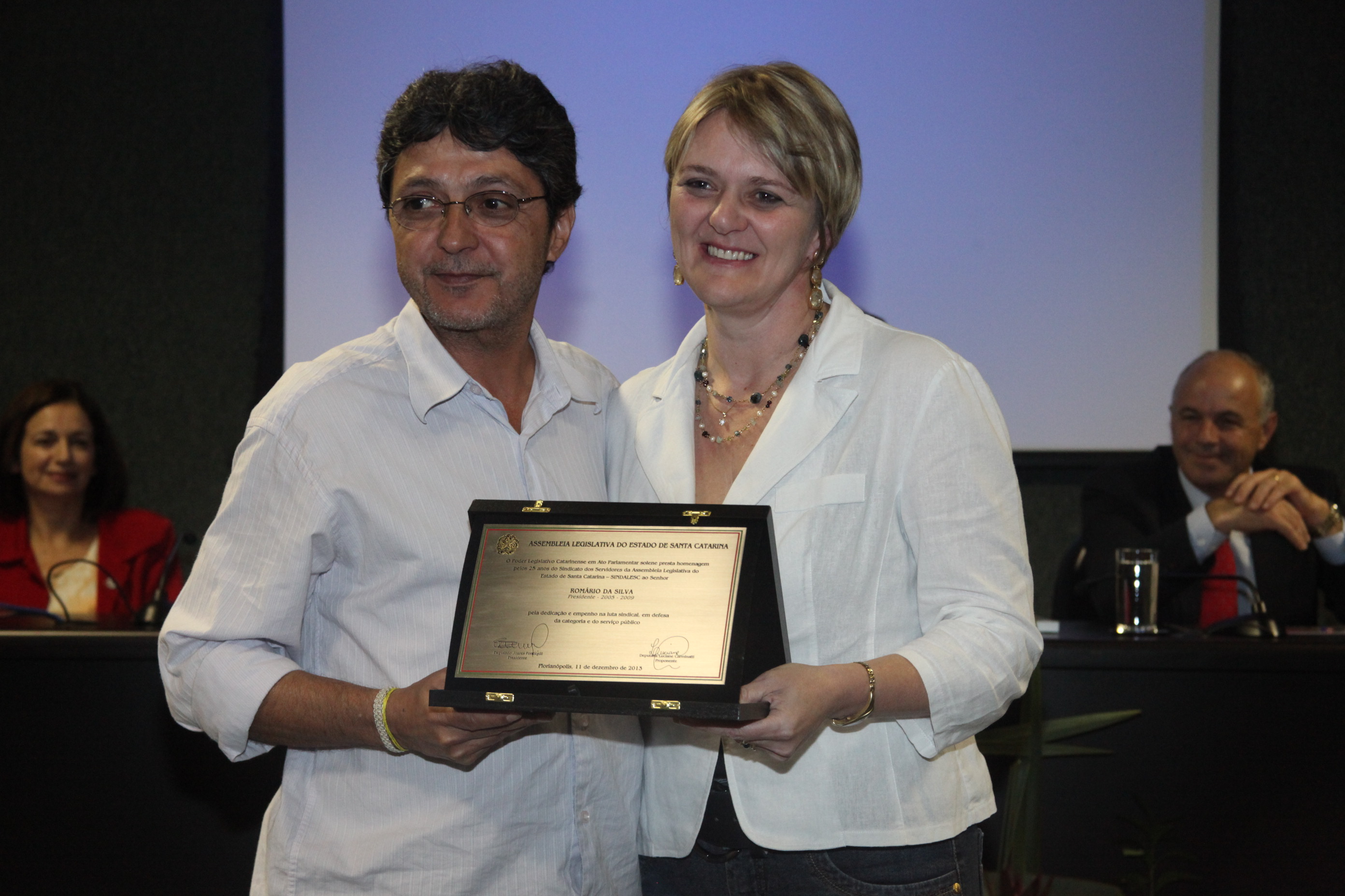 Homenagem 25 Anos Sindalesc. Foto: Fábio Queiroz / Agência AL