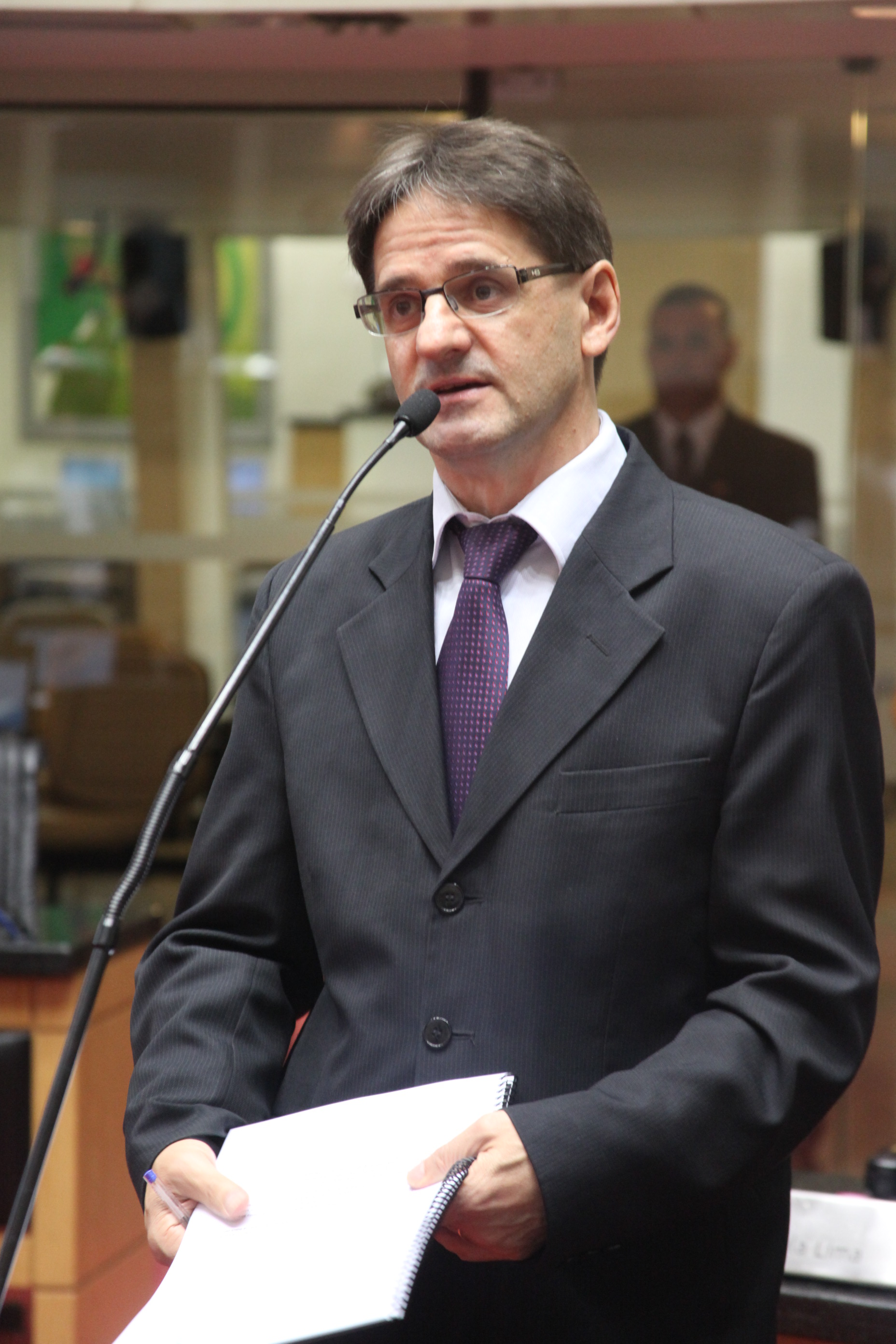 Deputado Neodi Saretta (PT). Sessão Ordinária. Foto: Leonardo Gonçalves / Agência AL