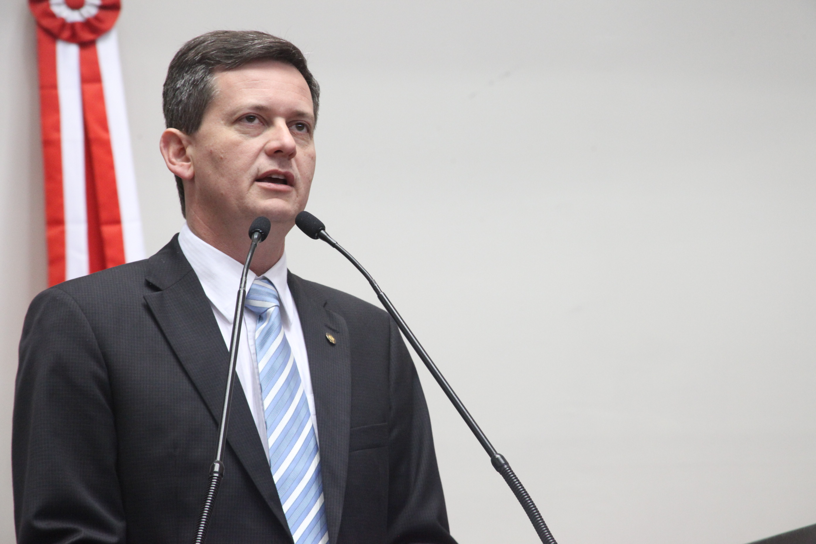 Deputado Jean Kuhlamann (PSD). Sessão Ordinária. Foto: Leonardo Gonçalves / Agência AL