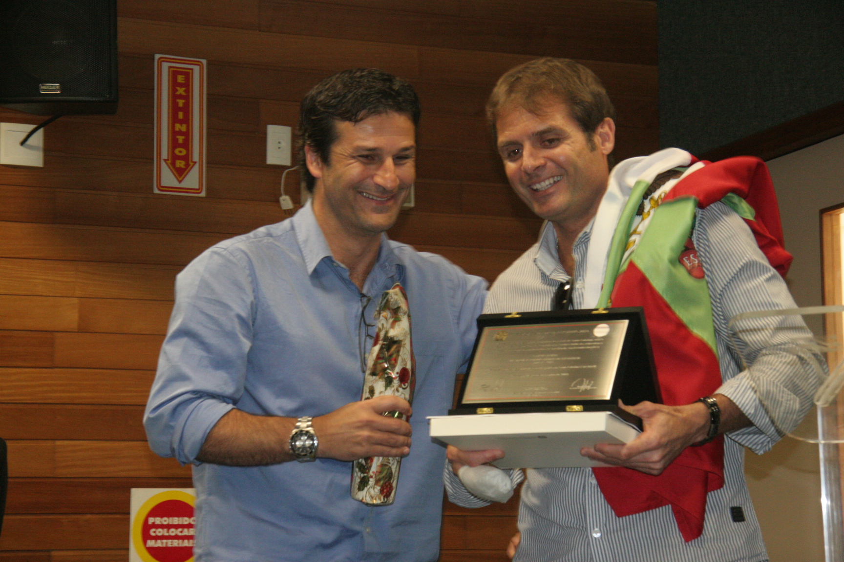 Homenagem a Sergio Lopes - Rádio AL Homenageia Esportistas Catarinenses - Foto: Eduardo Guedes de Oliveira/Agência AL
