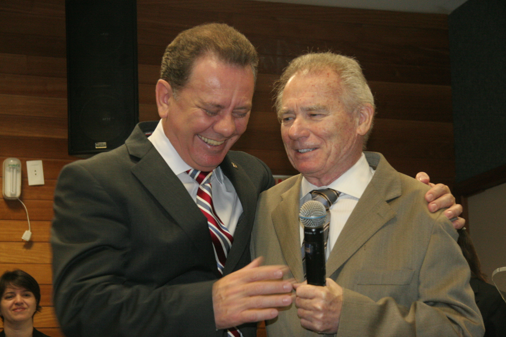 Homenagem a Zunino - Rádio AL Homenageia Esportistas Catarinenses - Foto: Eduardo Guedes de Oliveira/Agência AL