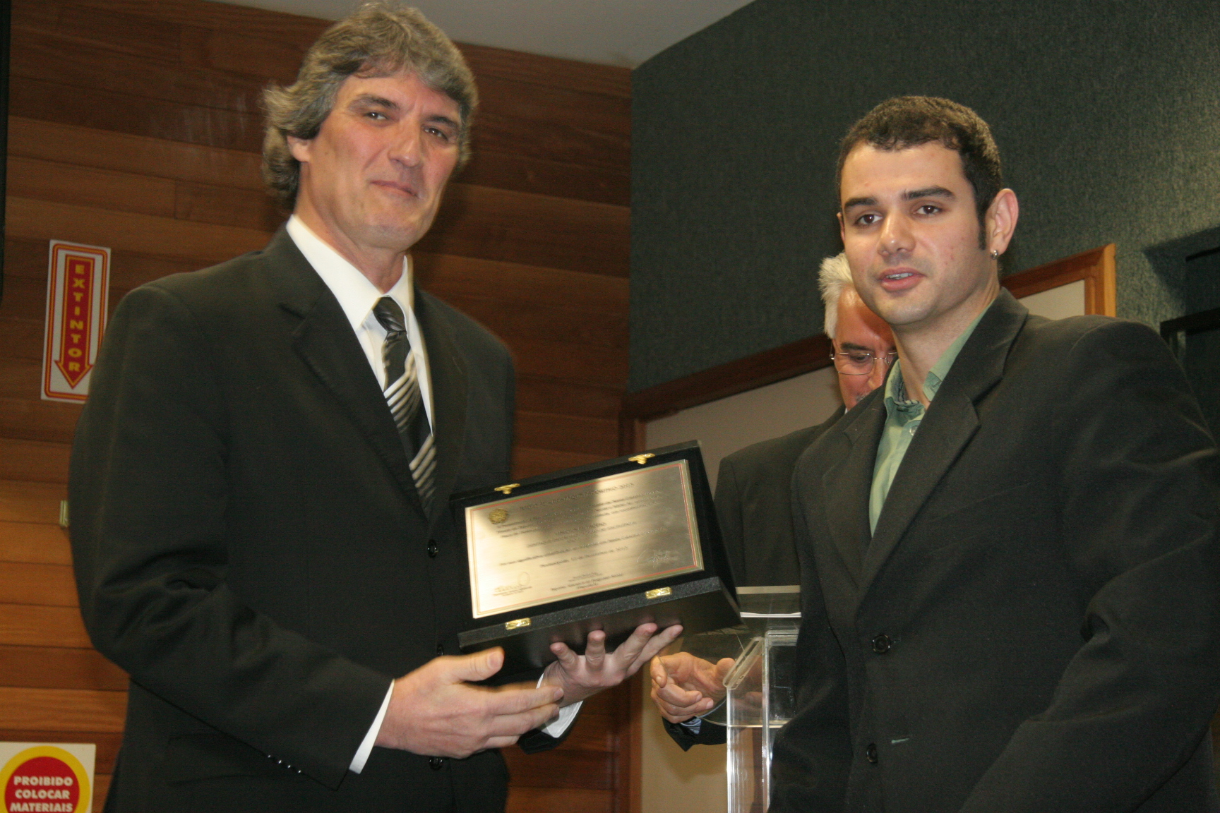 Homenagem a Vinicius Eutrópio - Rádio AL Homenageia Esportistas Catarinenses - Foto: Eduardo Guedes de Oliveira/Agência AL