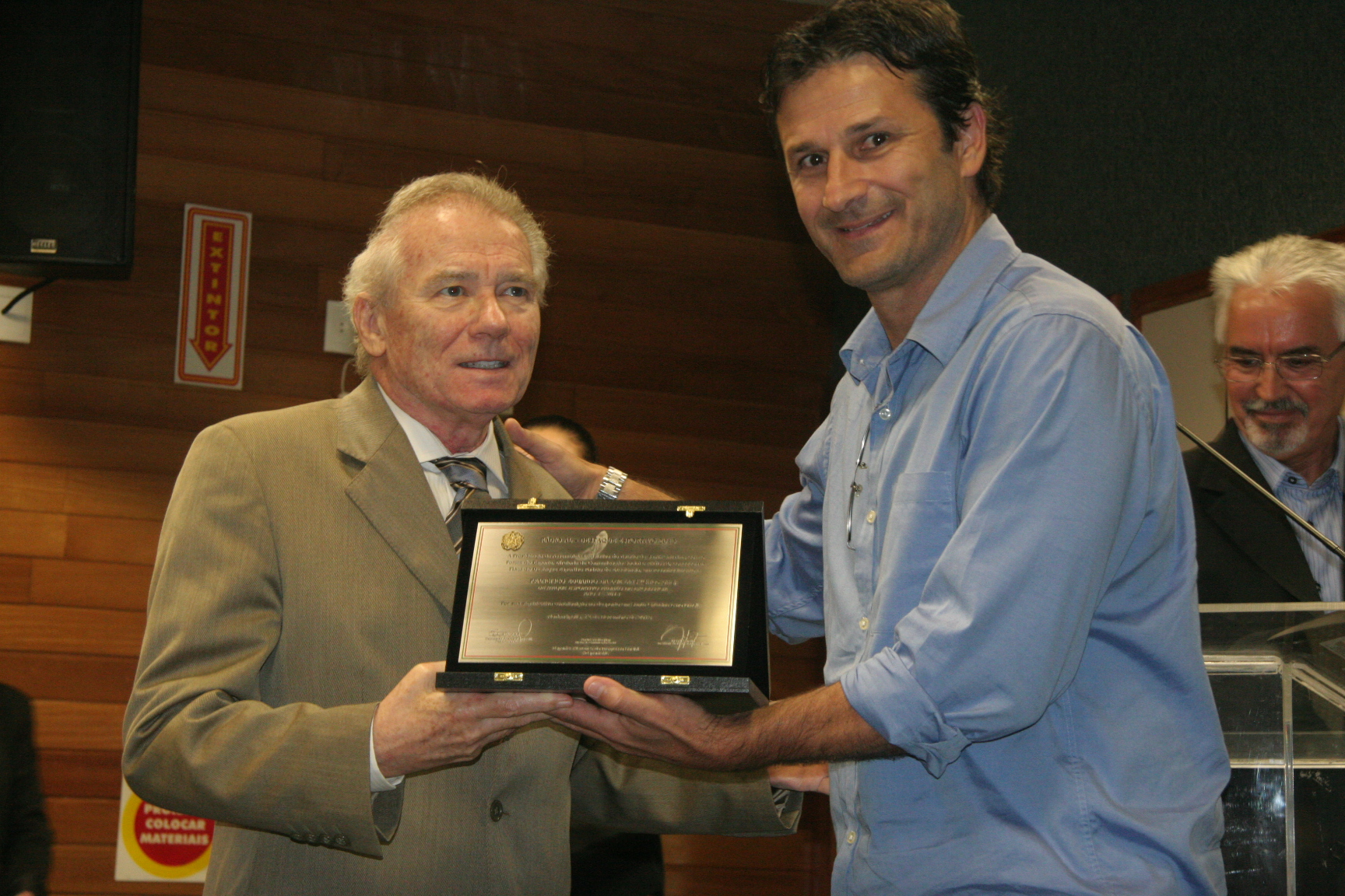 Homenagem a Chico Lins - Rádio AL Homenageia Esportistas Catarinenses - Foto: Eduardo Guedes de Oliveira/Agência AL