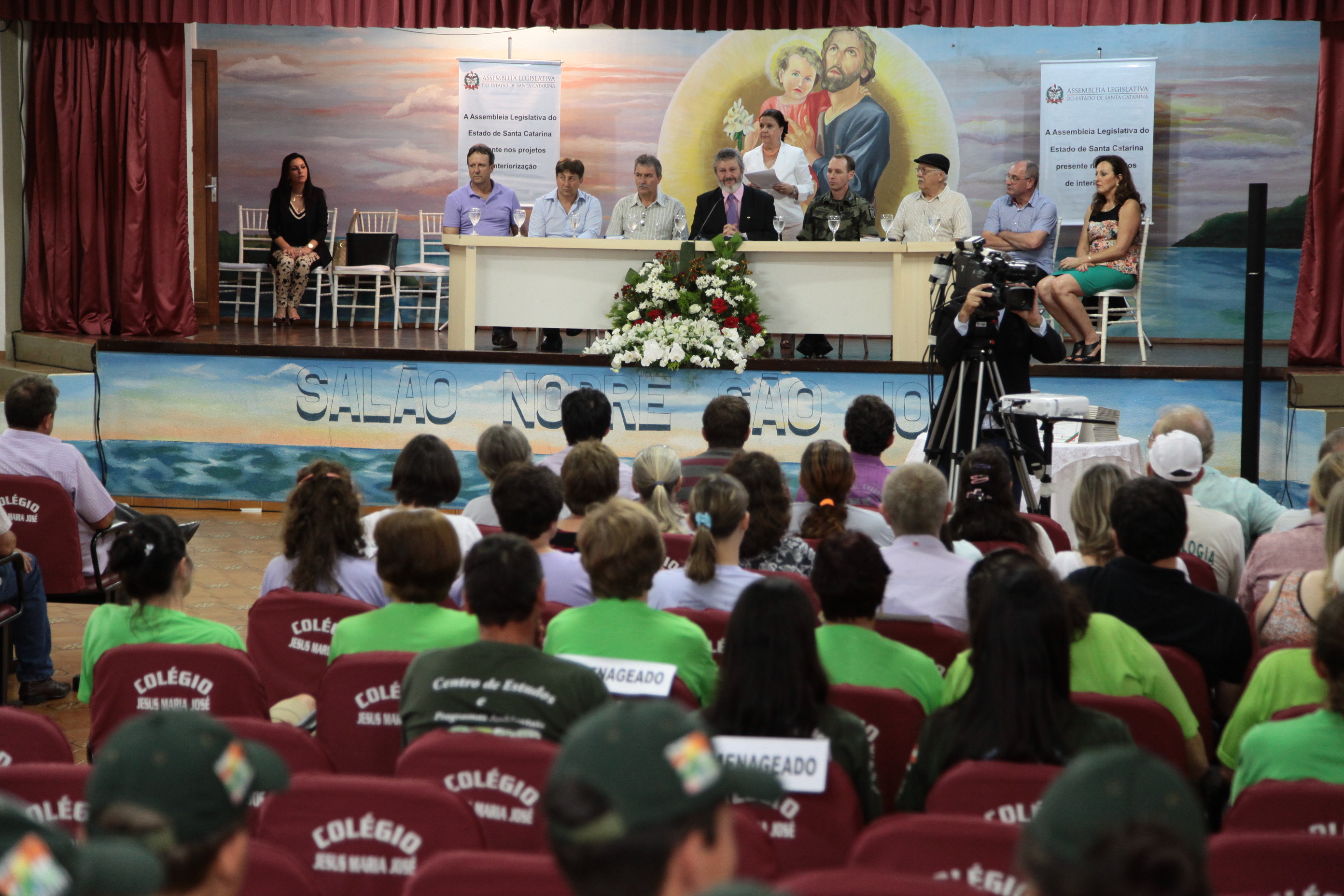 Sessão Solene pela Vida e pelo Meio Ambiente - São Miguel do Oeste/SC. Foto: Miriam Zomer/Agência AL