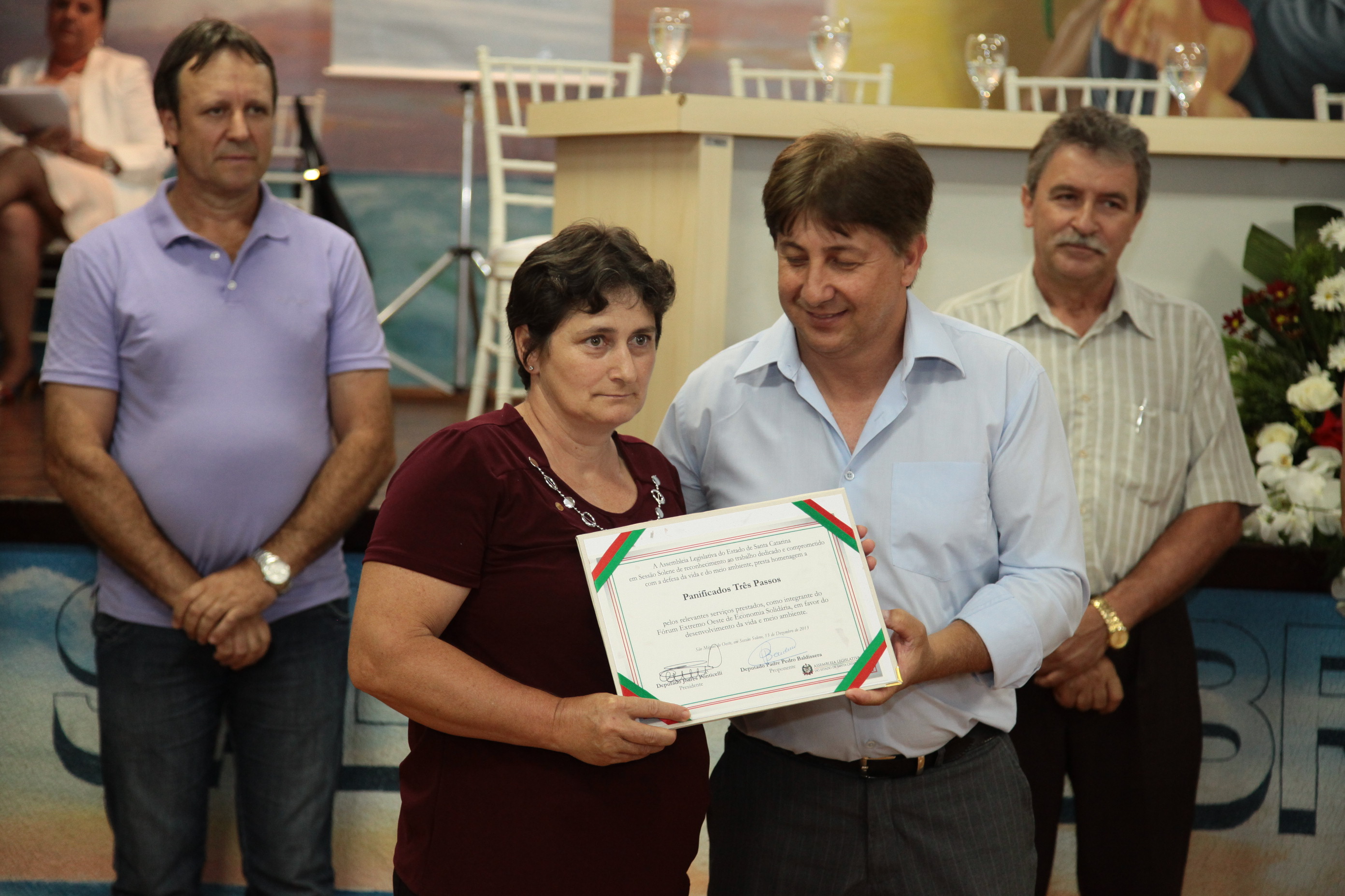 Sessão Solene pela Vida e pelo Meio Ambiente - São Miguel do Oeste/SC. Foto: Miriam Zomer/Agência AL
