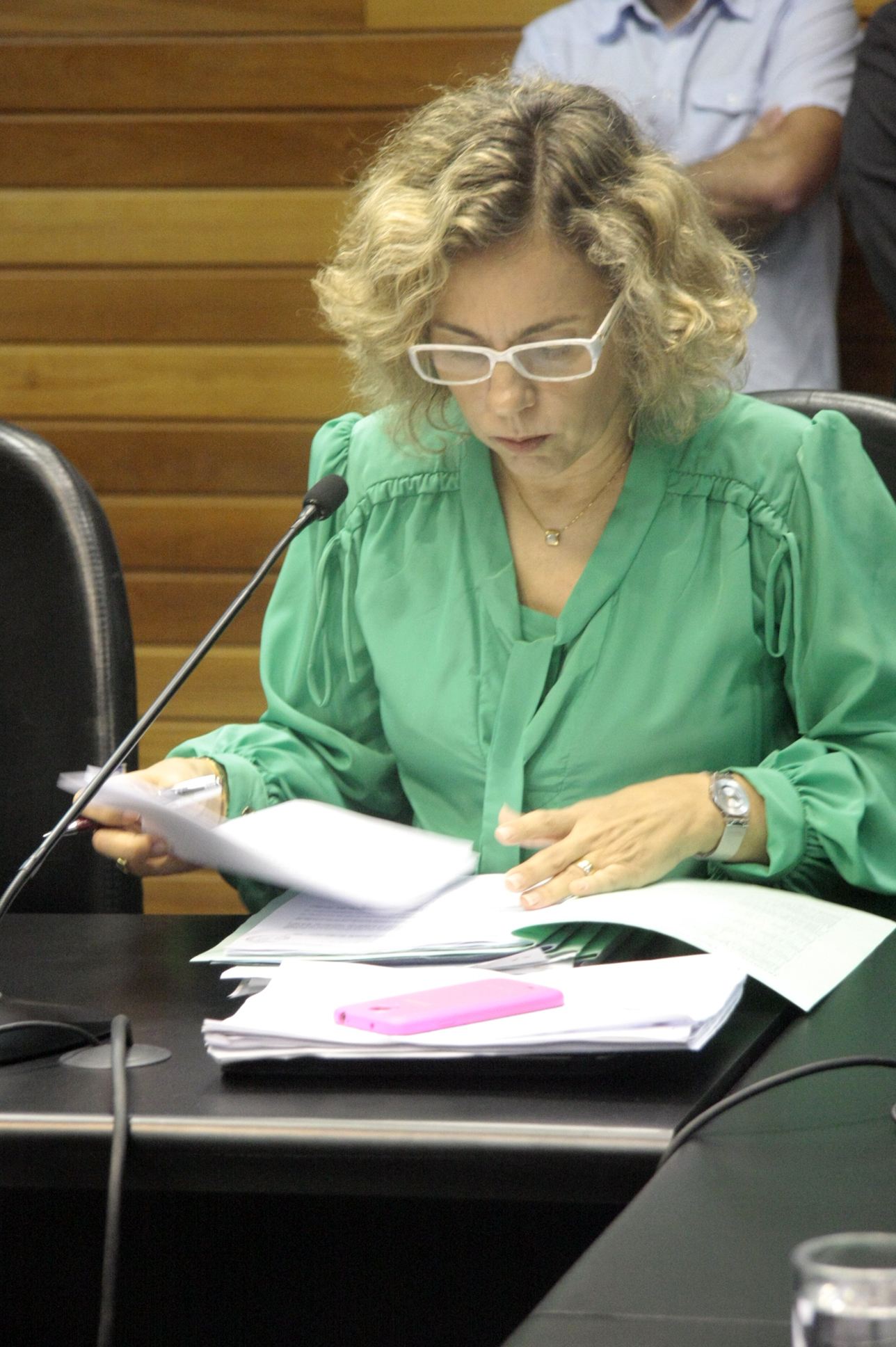 Deputada Ana Paula Lima (PT). Comissão de Constituição e Justiça. Foto: Leonardo Gonçalves / Agência AL