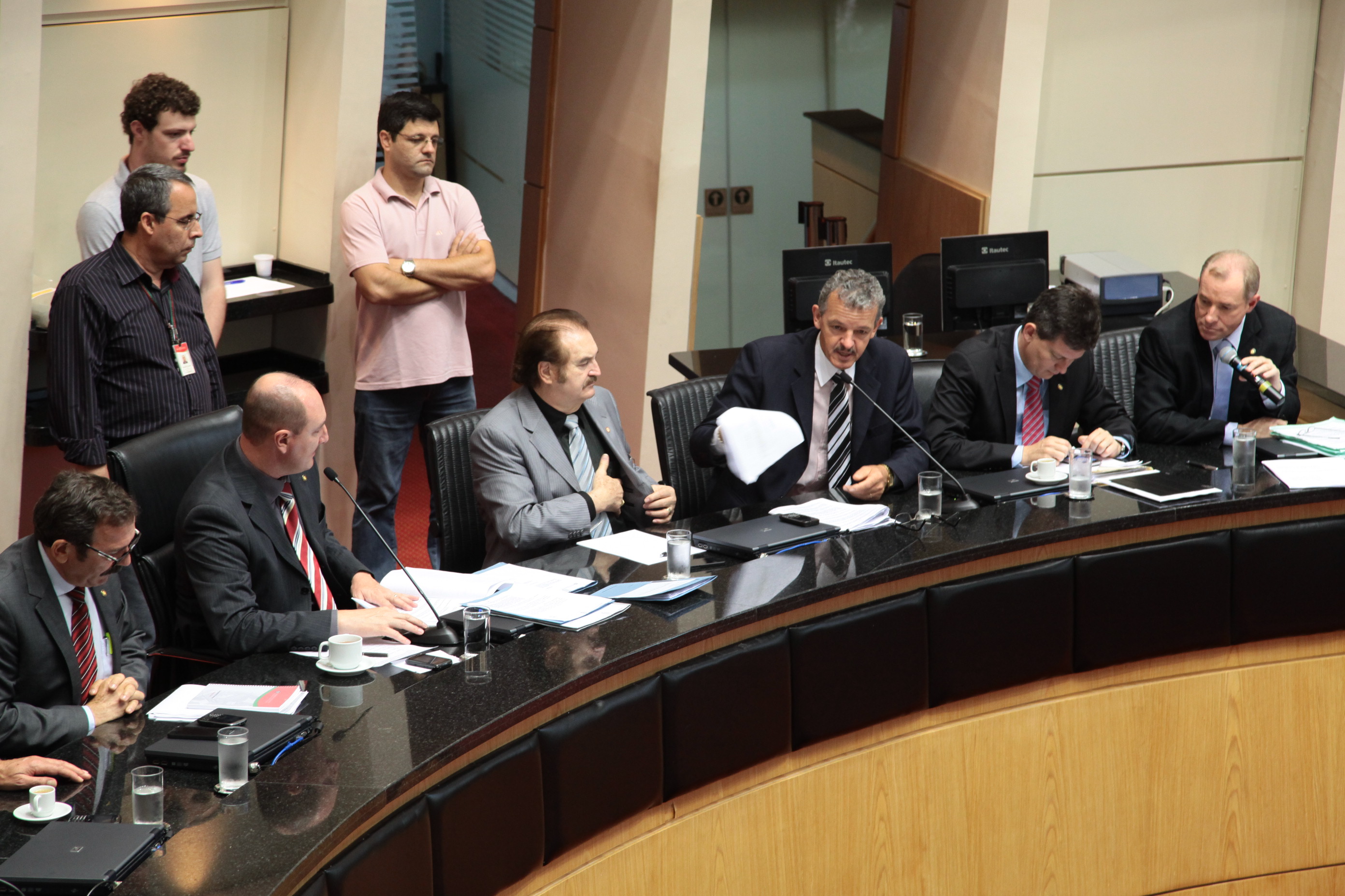Reunião Extraordinária da Comissão de Constituição e Justiça. Foto: Miriam Zomer/ Agência AL