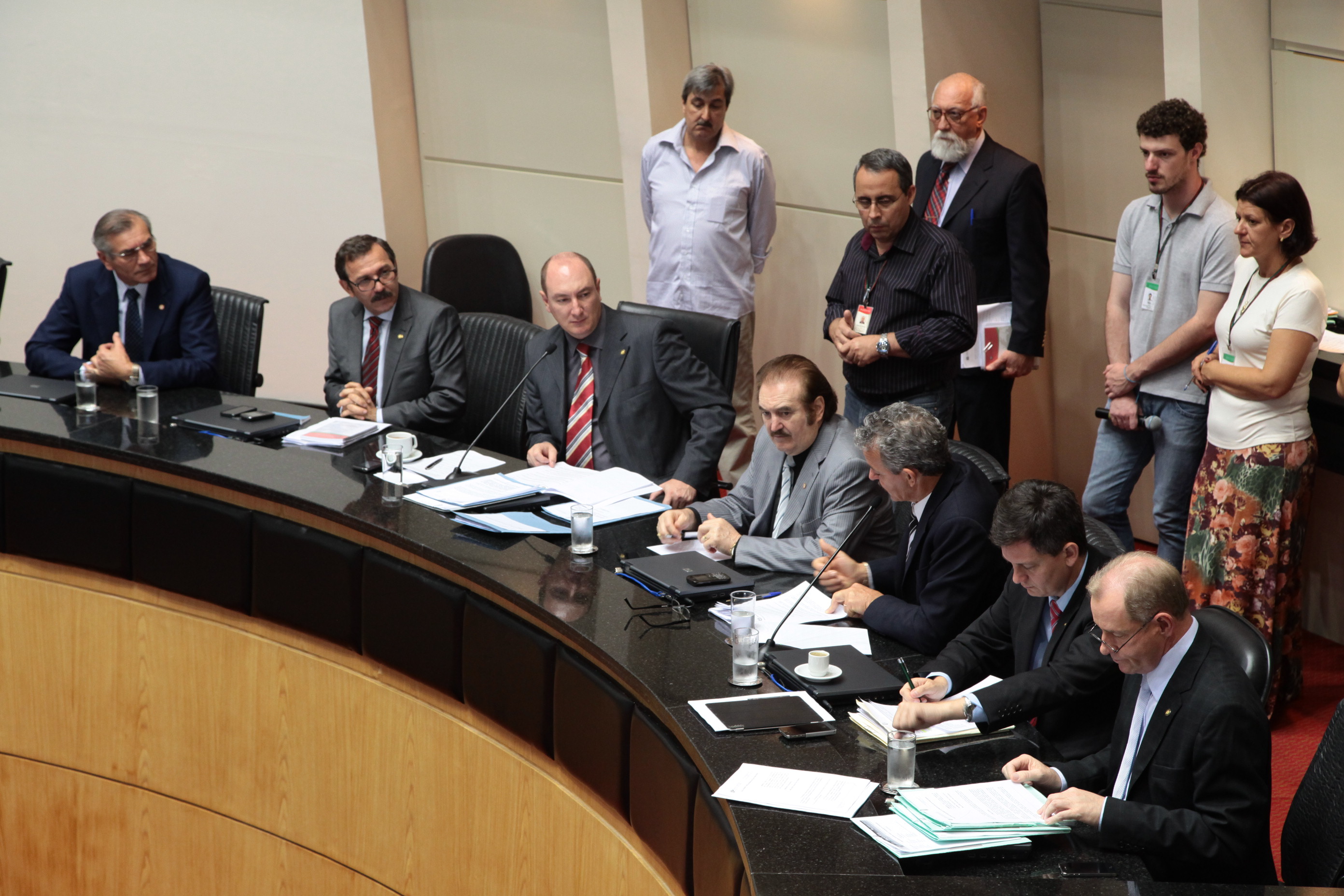 Reunião Extraordinária da Comissão de Constituição e Justiça. Foto: Miriam Zomer/ Agência AL