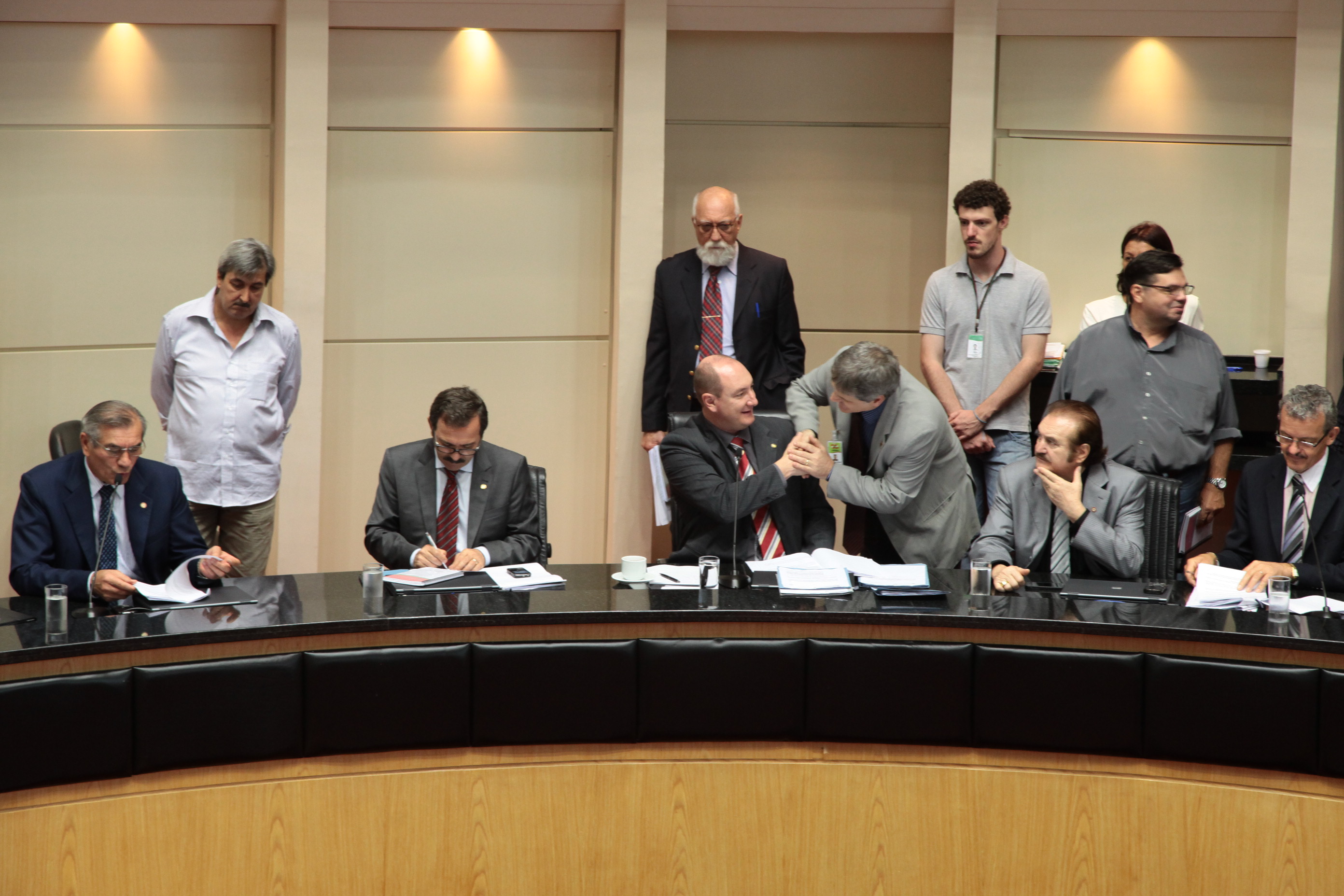 Reunião Extraordinária da Comissão de Constituição e Justiça. Foto: Miriam Zomer/ Agência AL