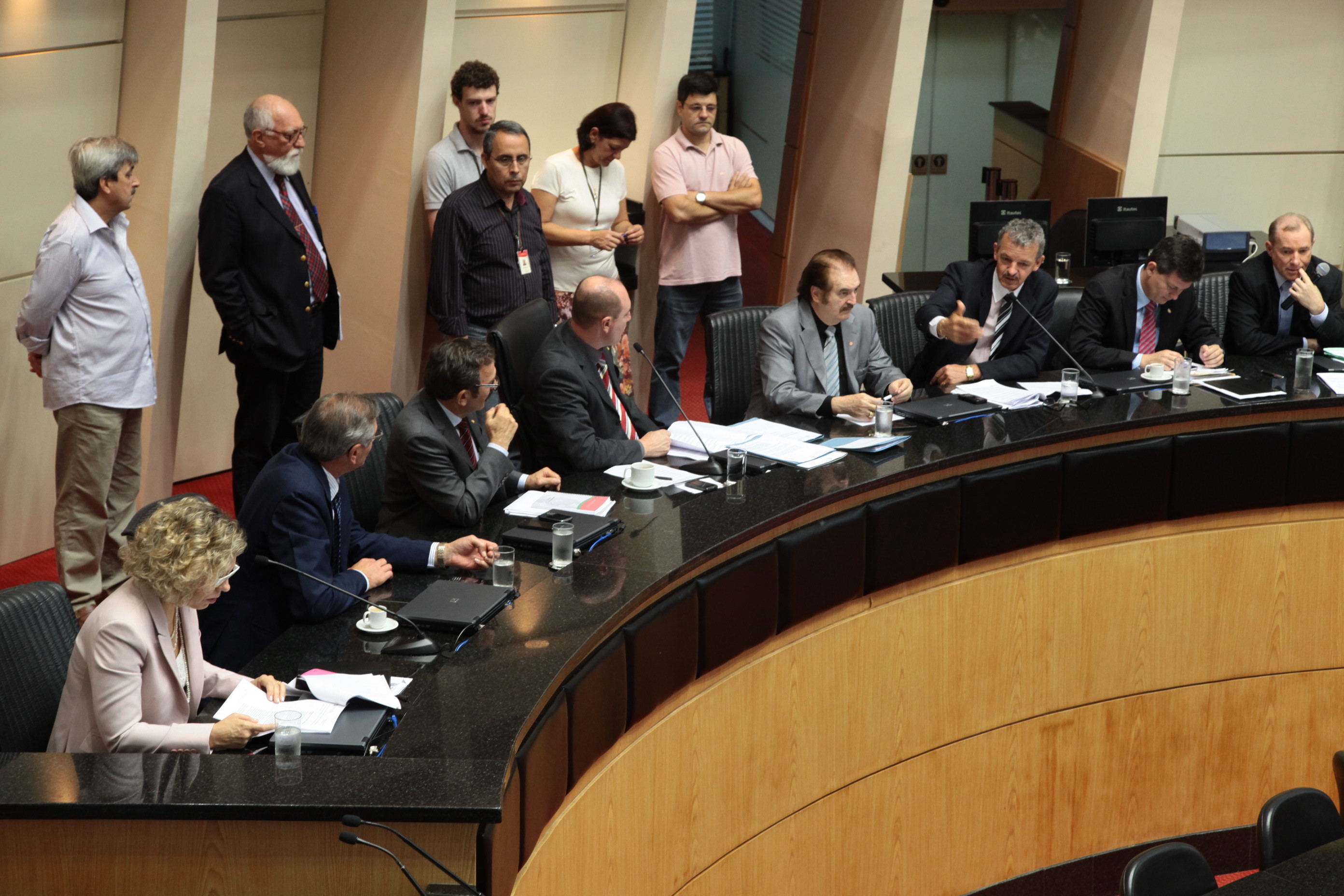 Reunião Extraordinária da Comissão de Constituição e Justiça. Foto: Miriam Zomer/ Agência AL